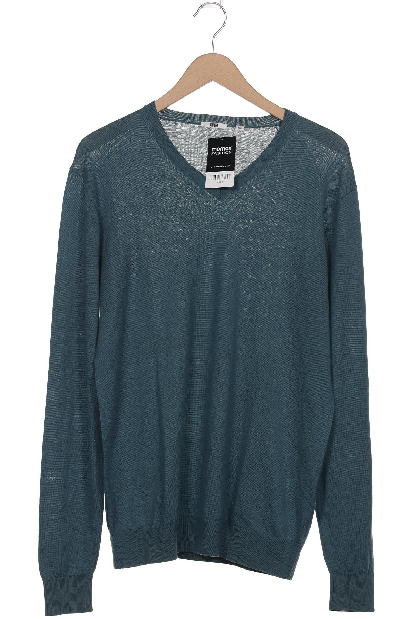 

uniqlo Herren Pullover, türkis, Gr. 52