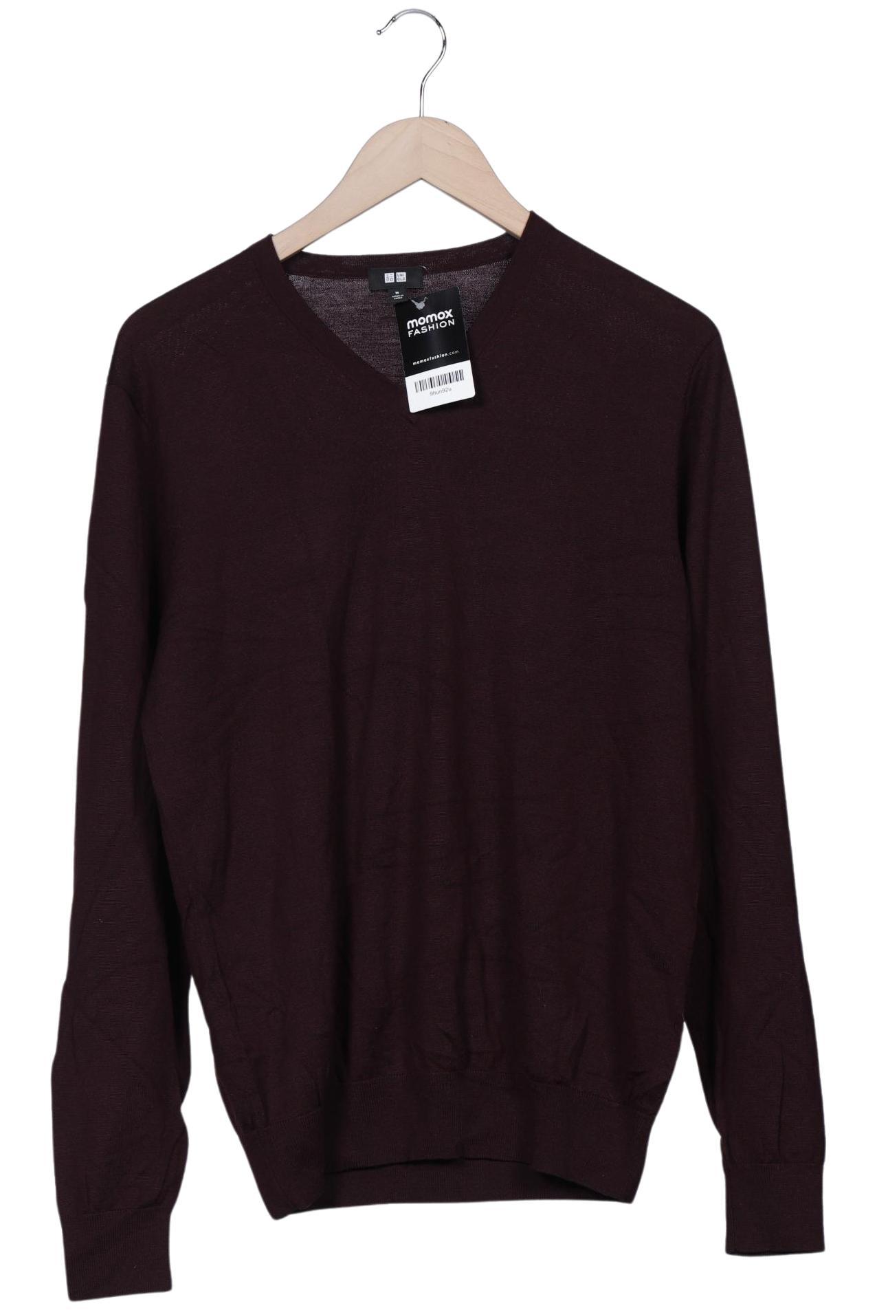 

uniqlo Herren Pullover, bordeaux, Gr. 48