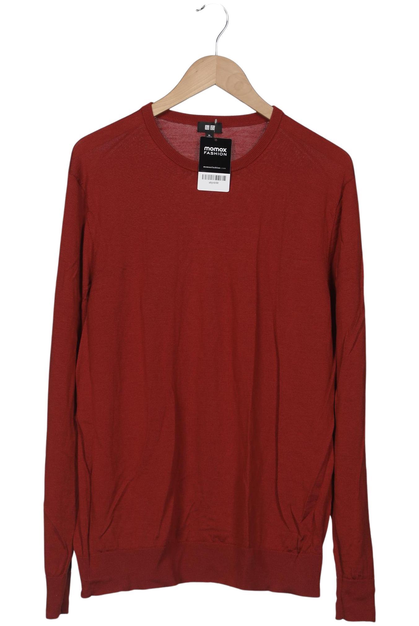 

uniqlo Herren Pullover, rot, Gr. 54