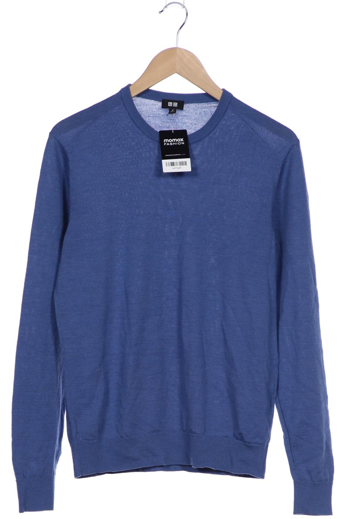 

uniqlo Herren Pullover, blau, Gr. 48