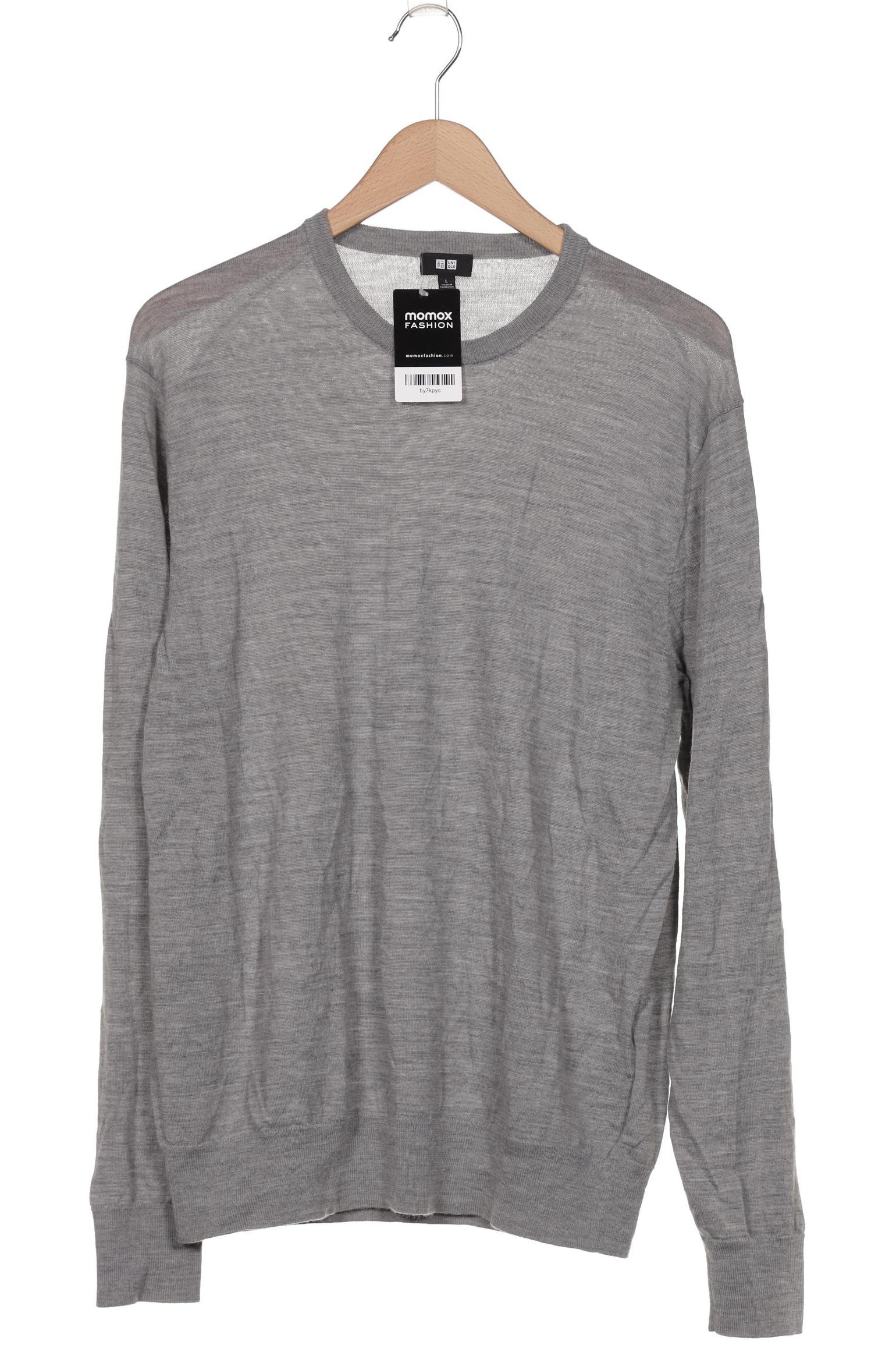 

uniqlo Herren Pullover, grau, Gr. 52