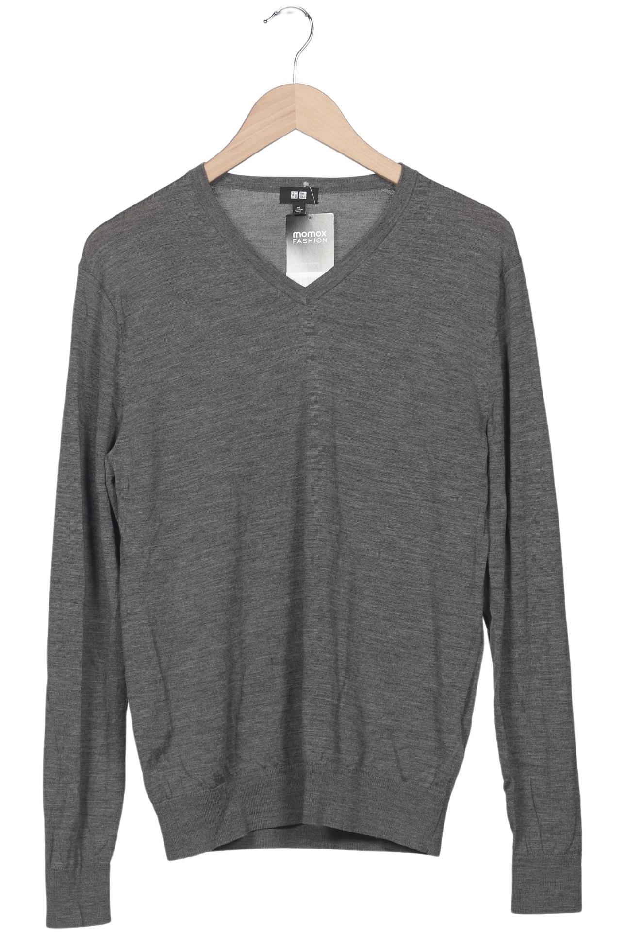 

uniqlo Herren Pullover, grau, Gr. 48