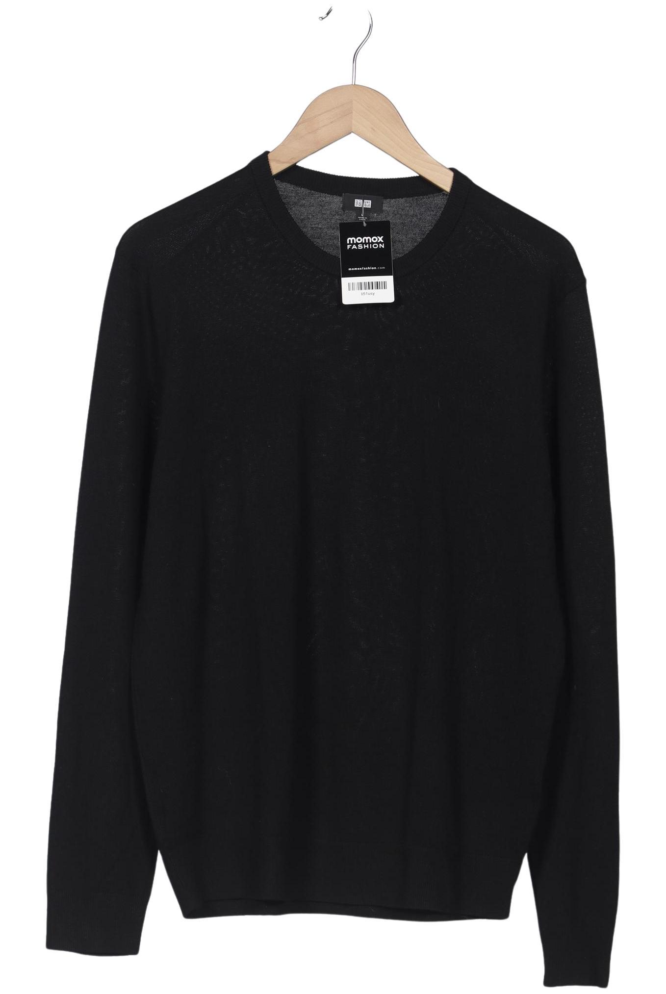 

uniqlo Herren Pullover, schwarz, Gr. 52