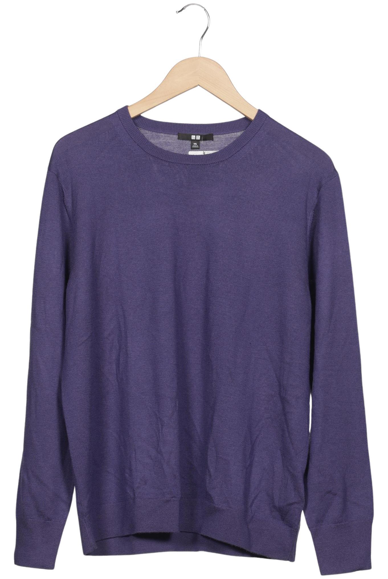 

uniqlo Herren Pullover, flieder, Gr. 56