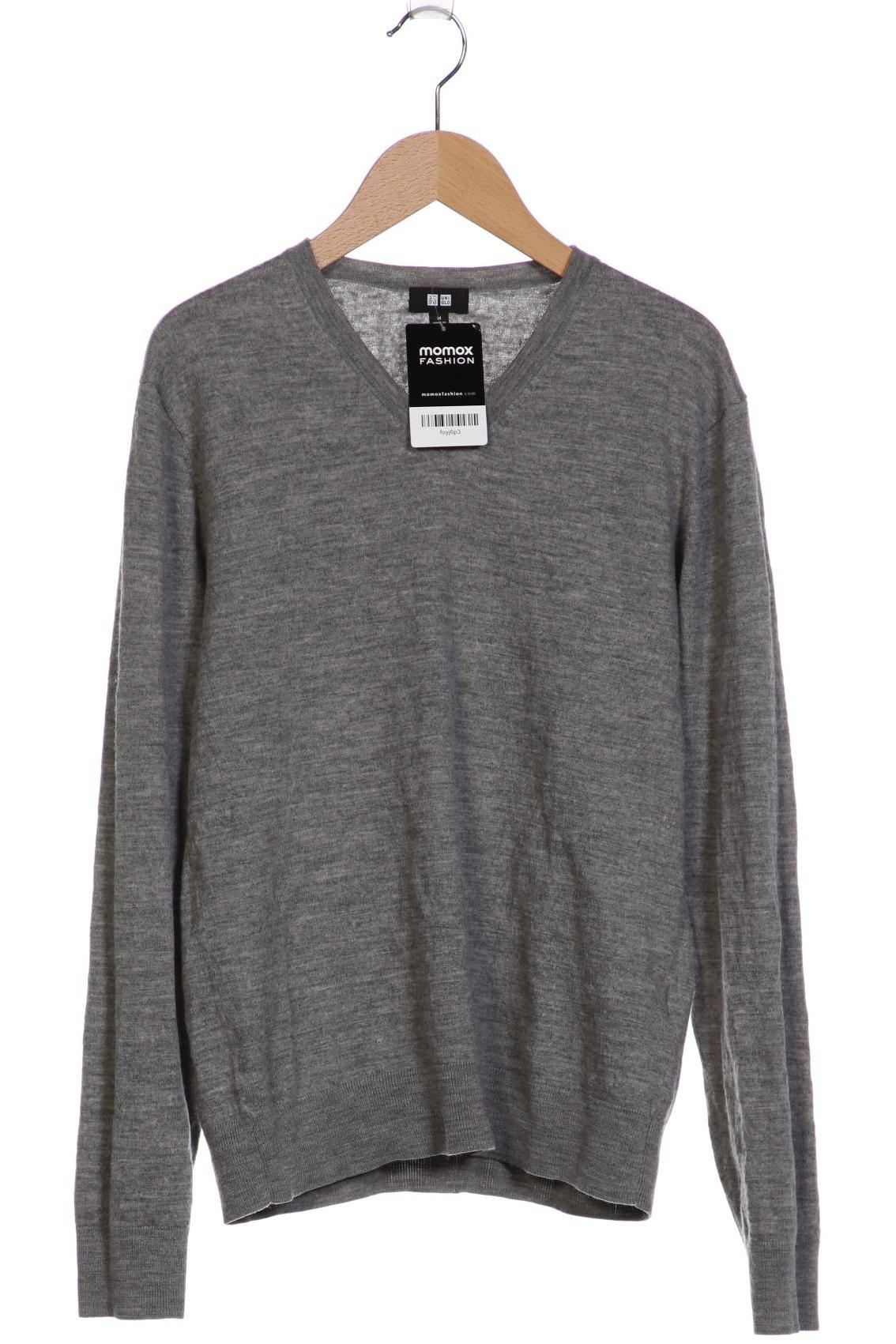 

uniqlo Herren Pullover, grau, Gr. 48