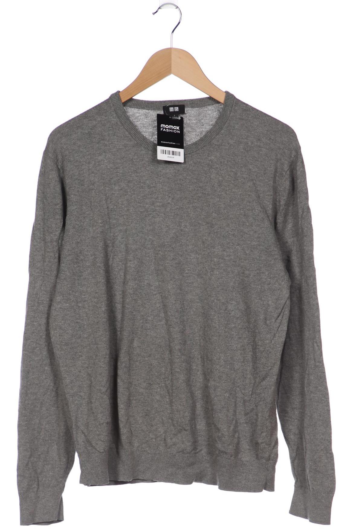 

uniqlo Herren Pullover, grau, Gr. 52