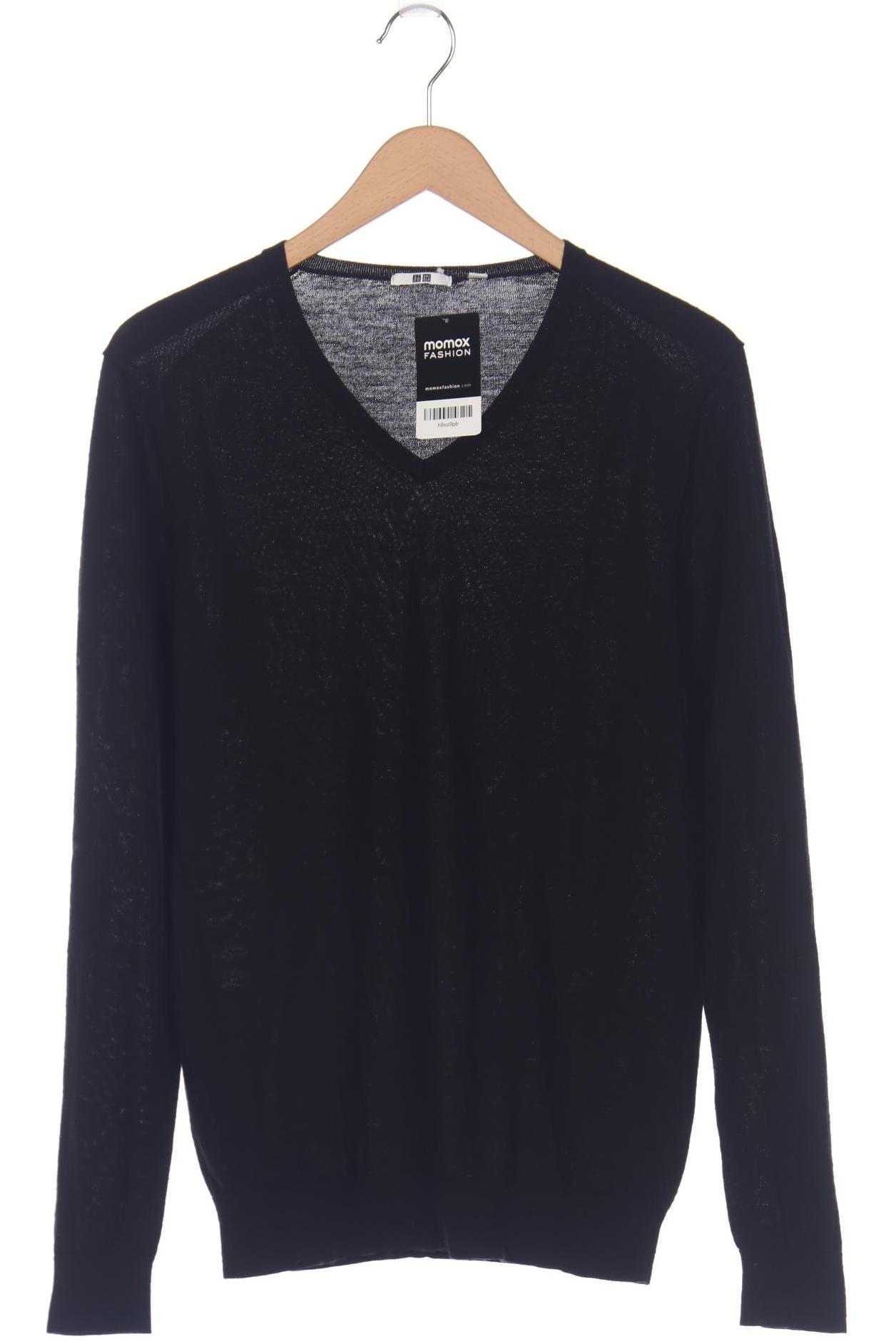 

uniqlo Herren Pullover, schwarz, Gr. 48