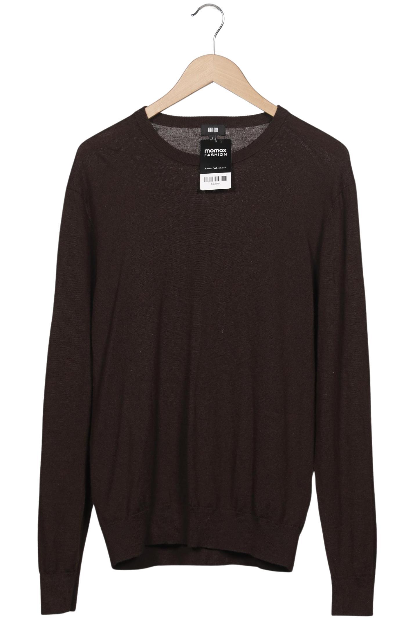 

uniqlo Herren Pullover, braun, Gr. 52