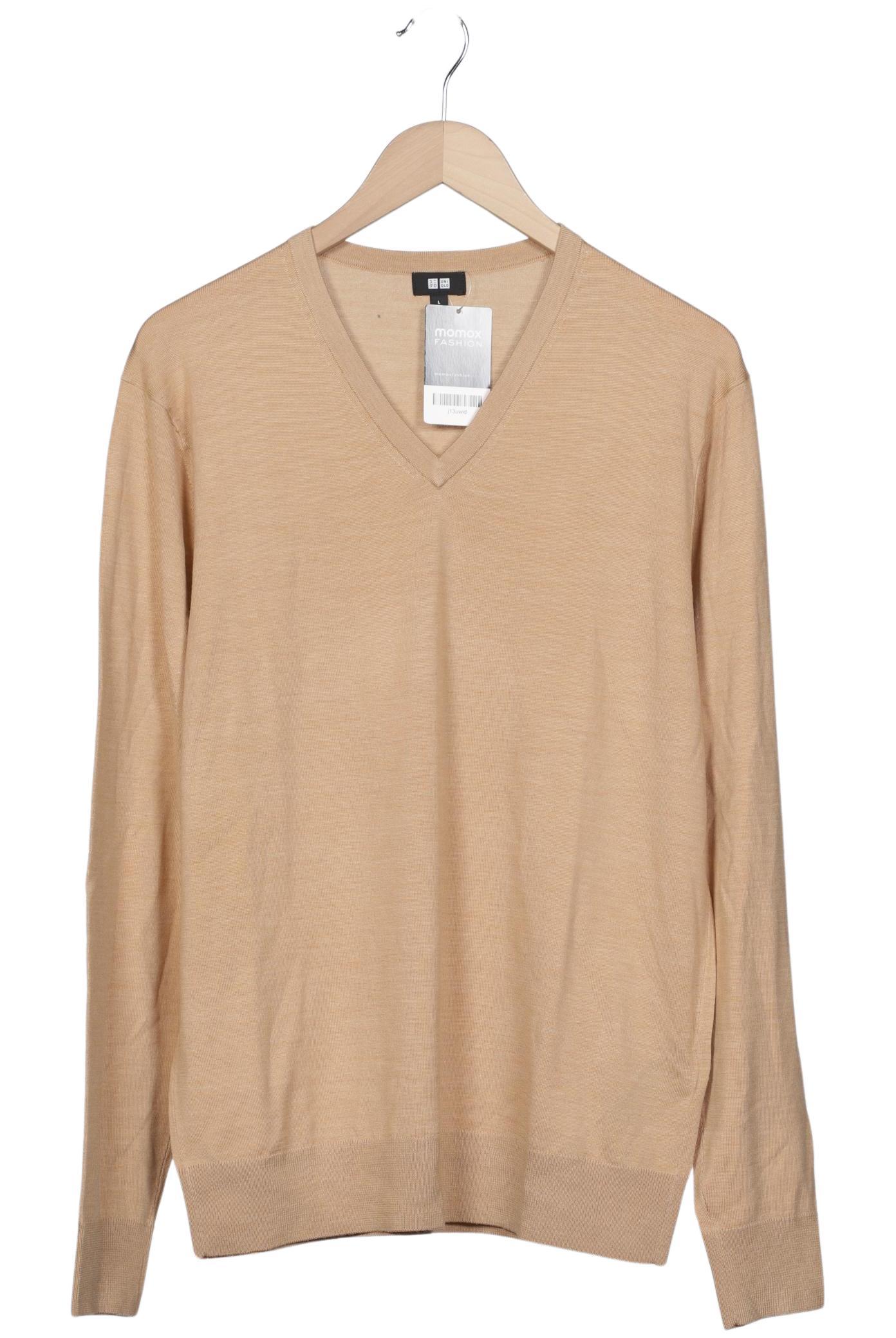 

uniqlo Herren Pullover, beige, Gr. 52