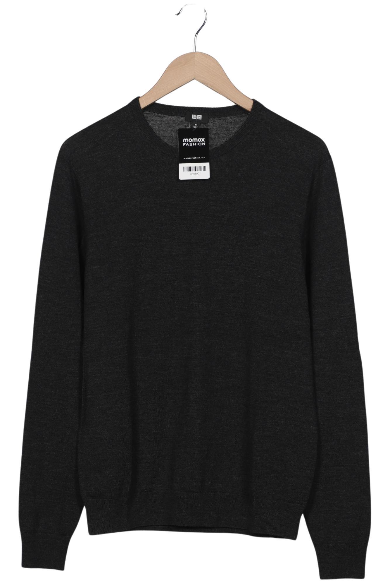 

uniqlo Herren Pullover, grau, Gr. 48