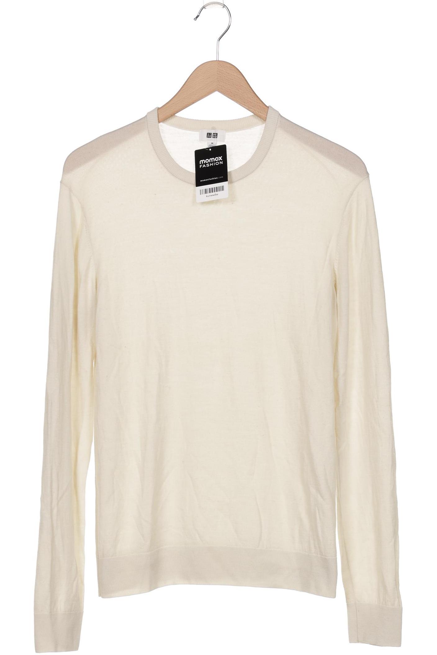 

uniqlo Herren Pullover, cremeweiß, Gr. 48