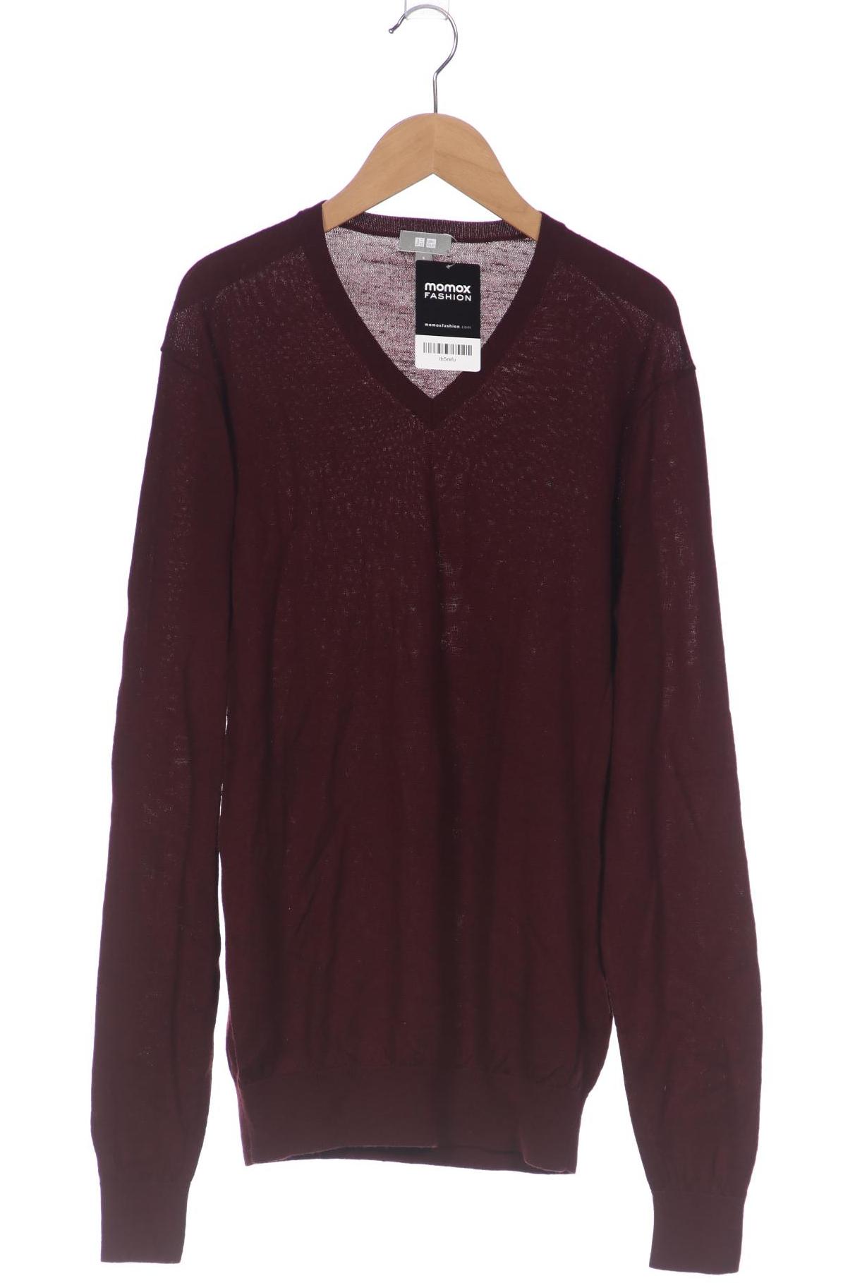 

uniqlo Herren Pullover, bordeaux, Gr. 46
