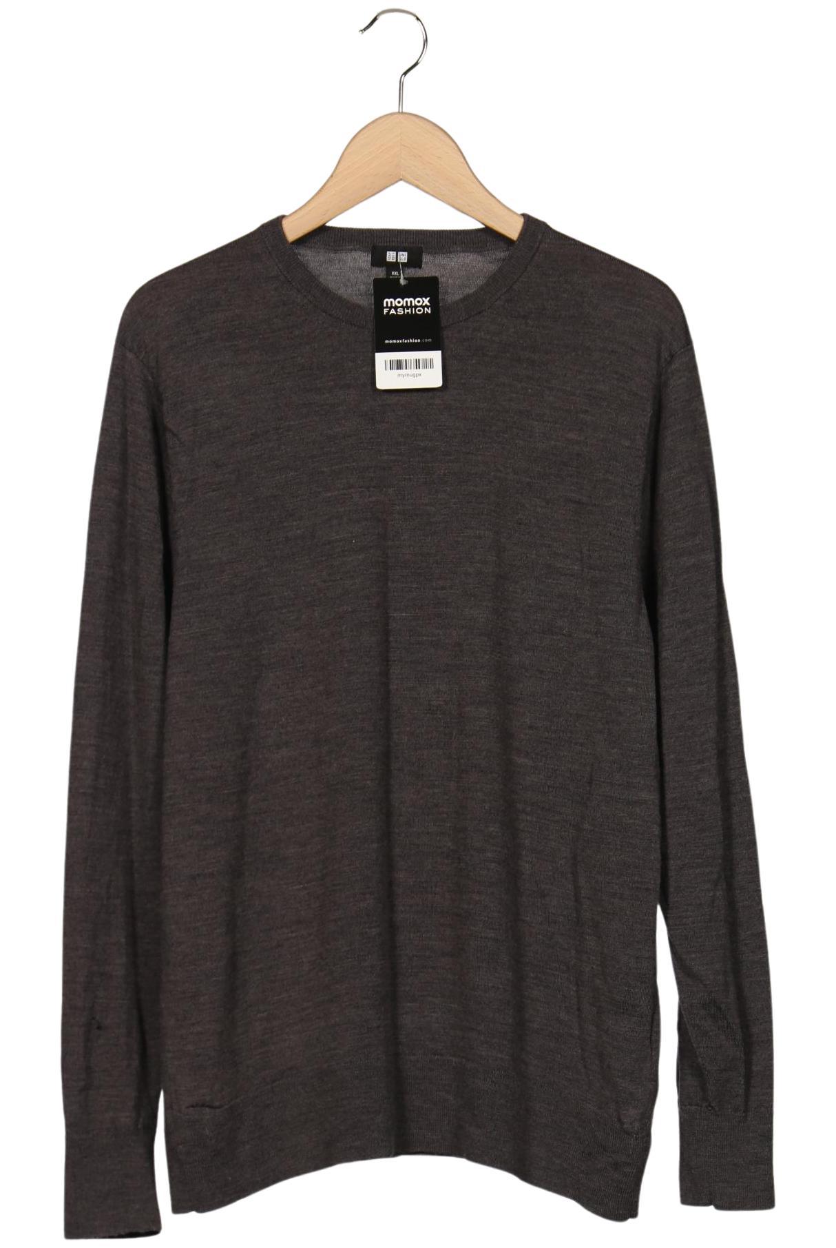 

uniqlo Herren Pullover, grau, Gr. 56