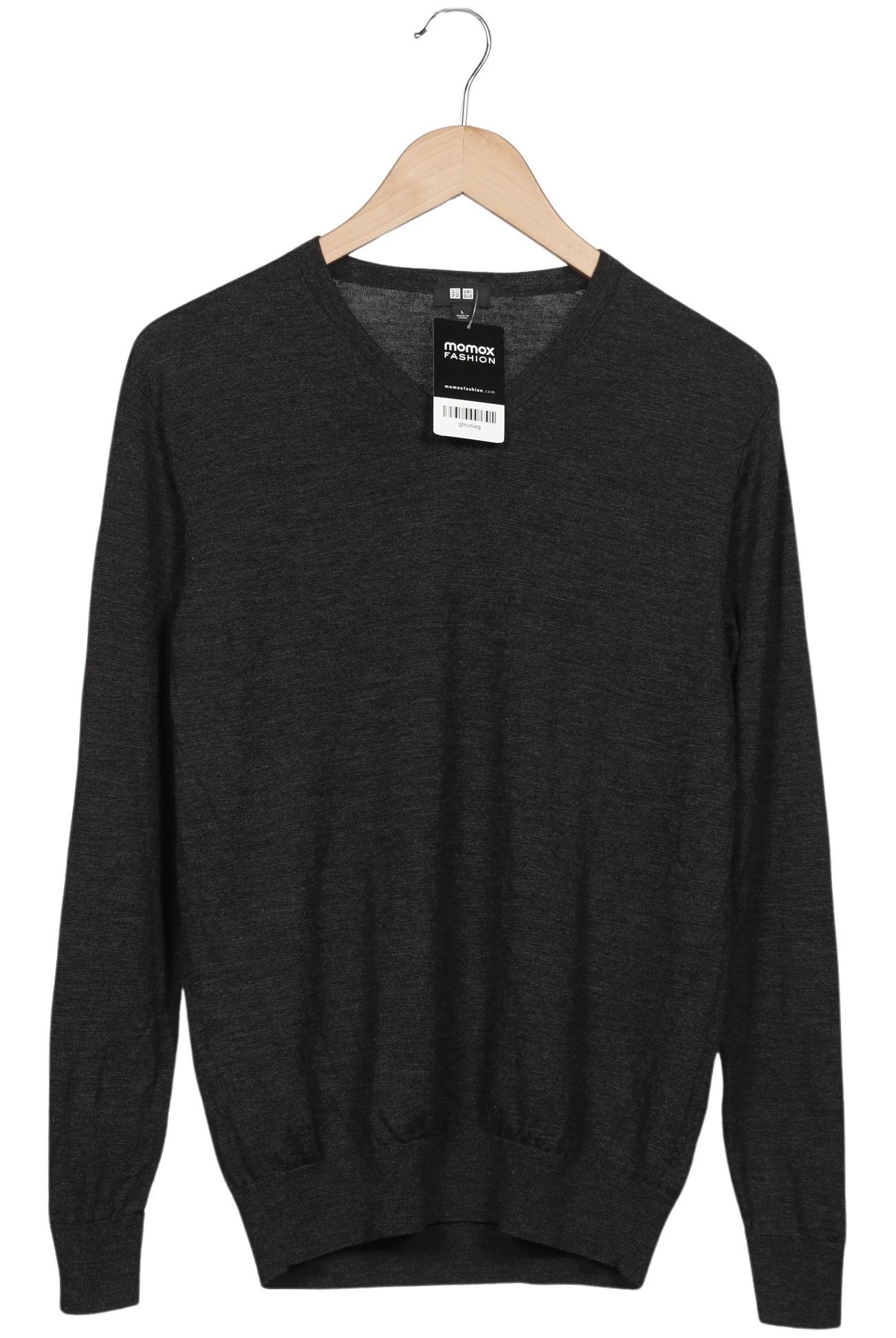 

uniqlo Herren Pullover, grau, Gr. 52