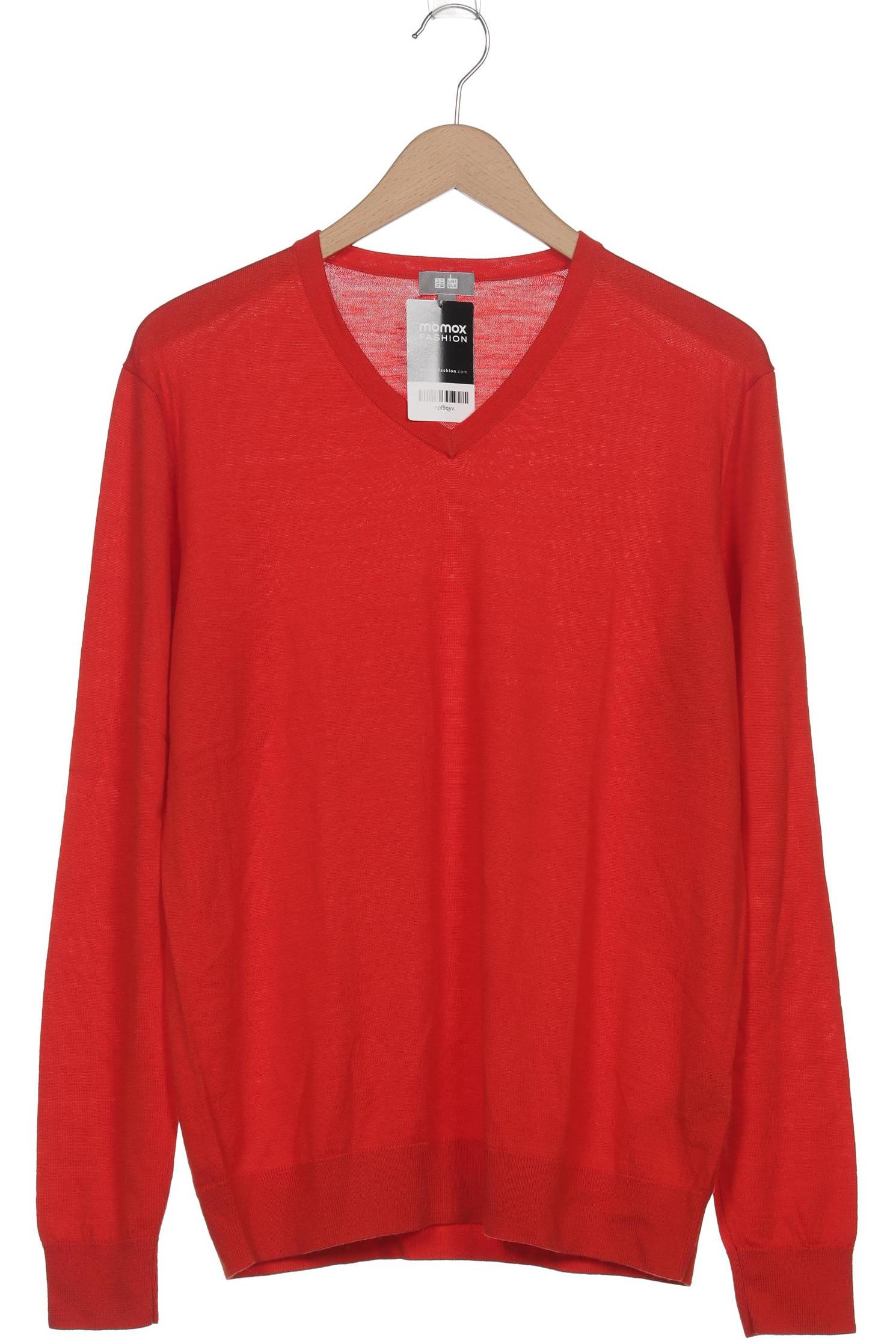 

uniqlo Herren Pullover, rot, Gr. 52