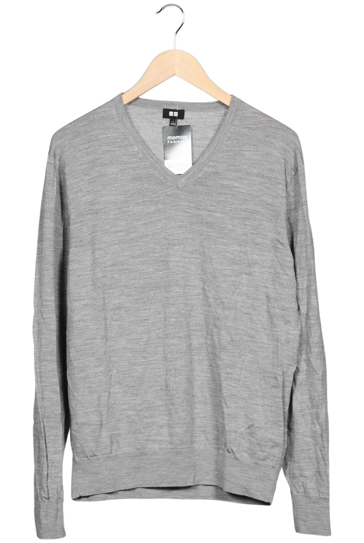 

uniqlo Herren Pullover, grau, Gr. 52