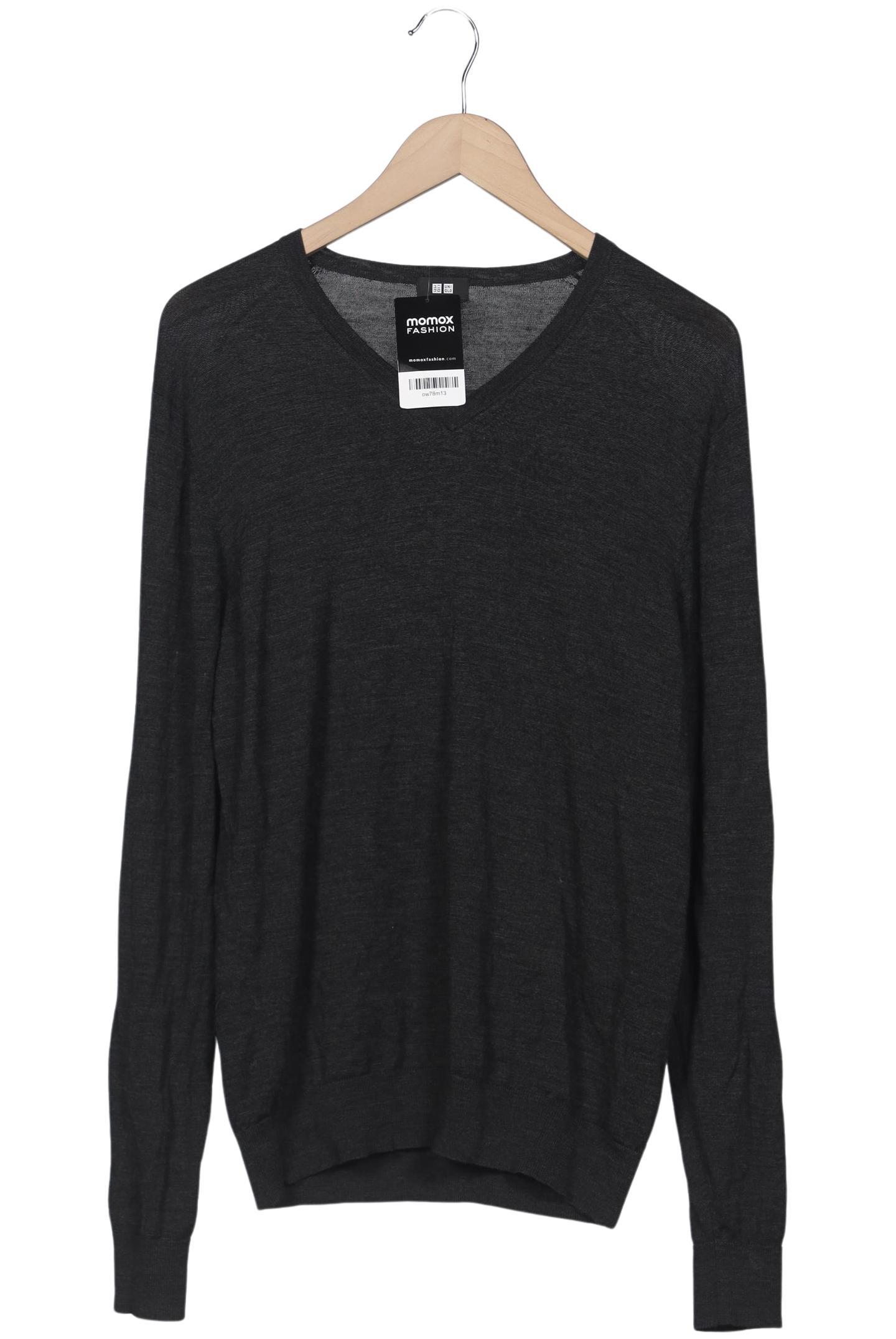 

uniqlo Herren Pullover, grau, Gr. 48