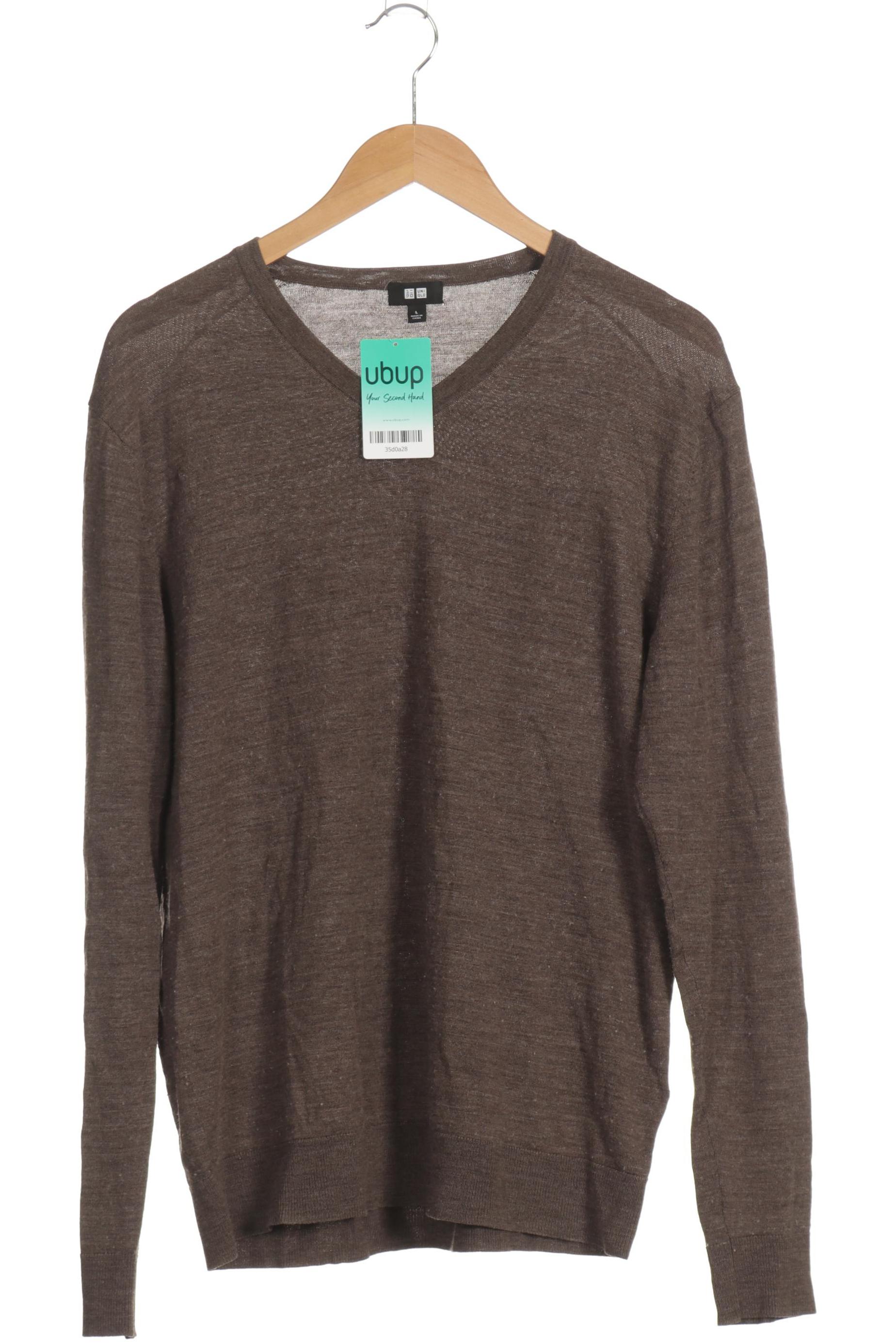 

uniqlo Herren Pullover, braun, Gr. 52