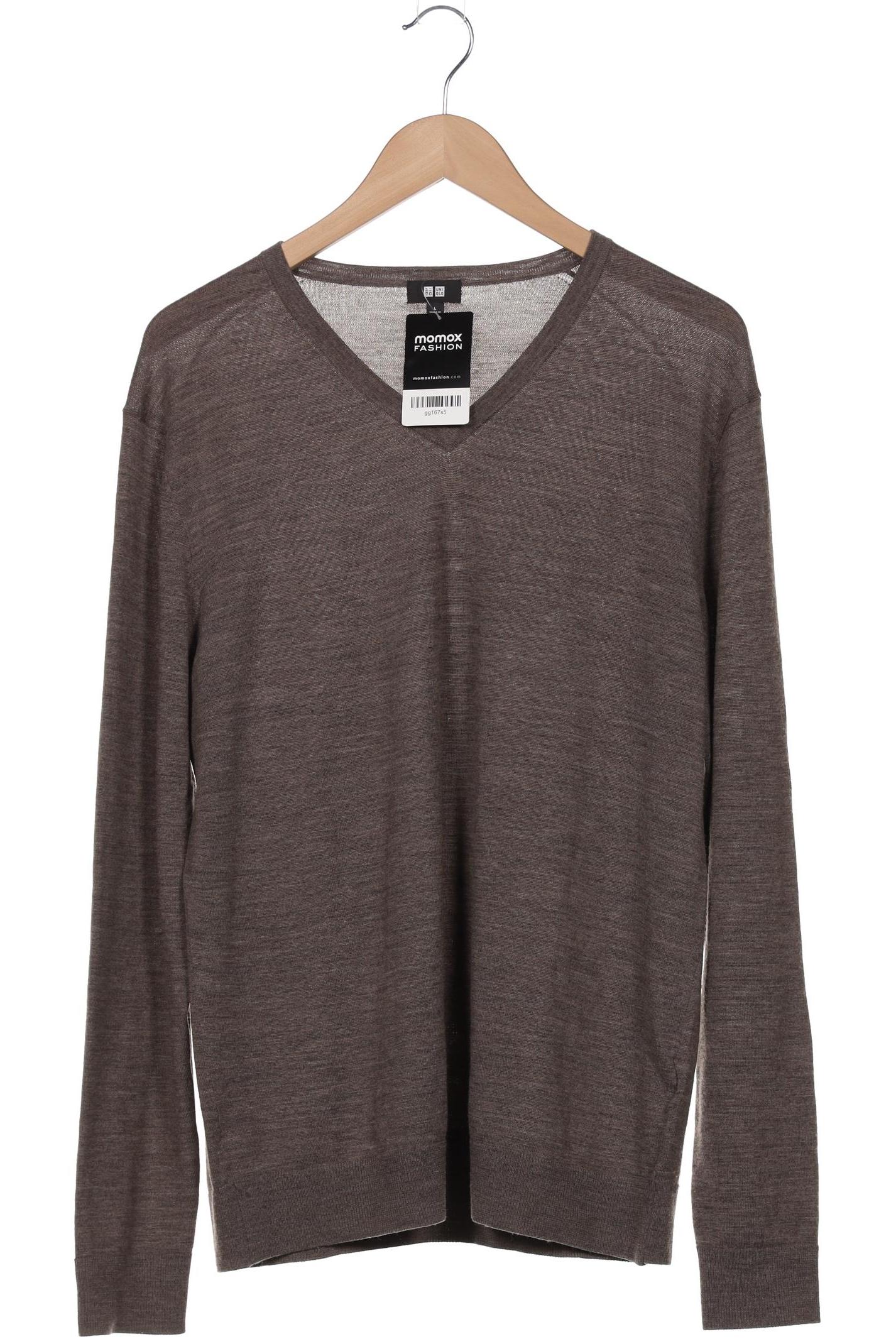 

uniqlo Herren Pullover, braun, Gr. 52