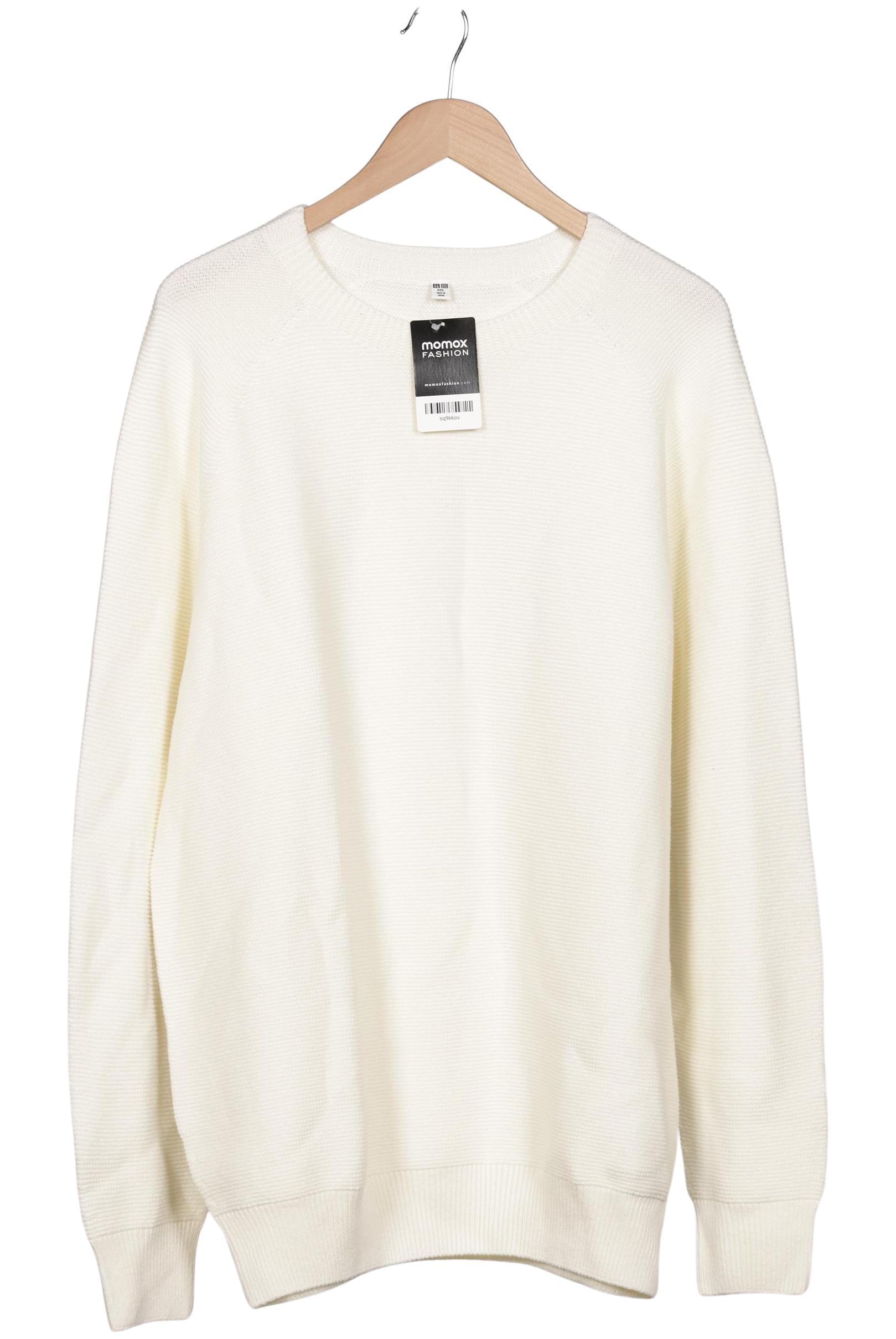 

uniqlo Herren Pullover, cremeweiß, Gr. 56
