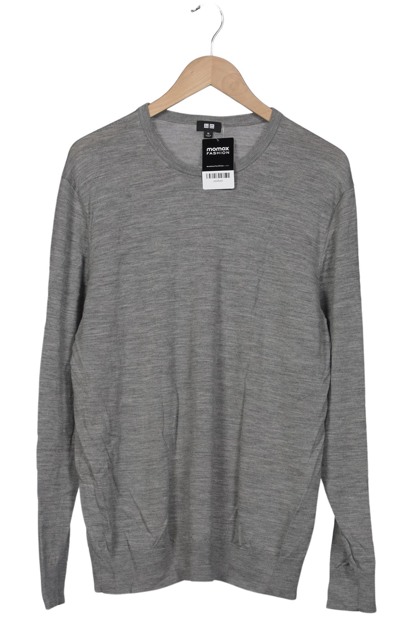 

uniqlo Herren Pullover, grau, Gr. 54
