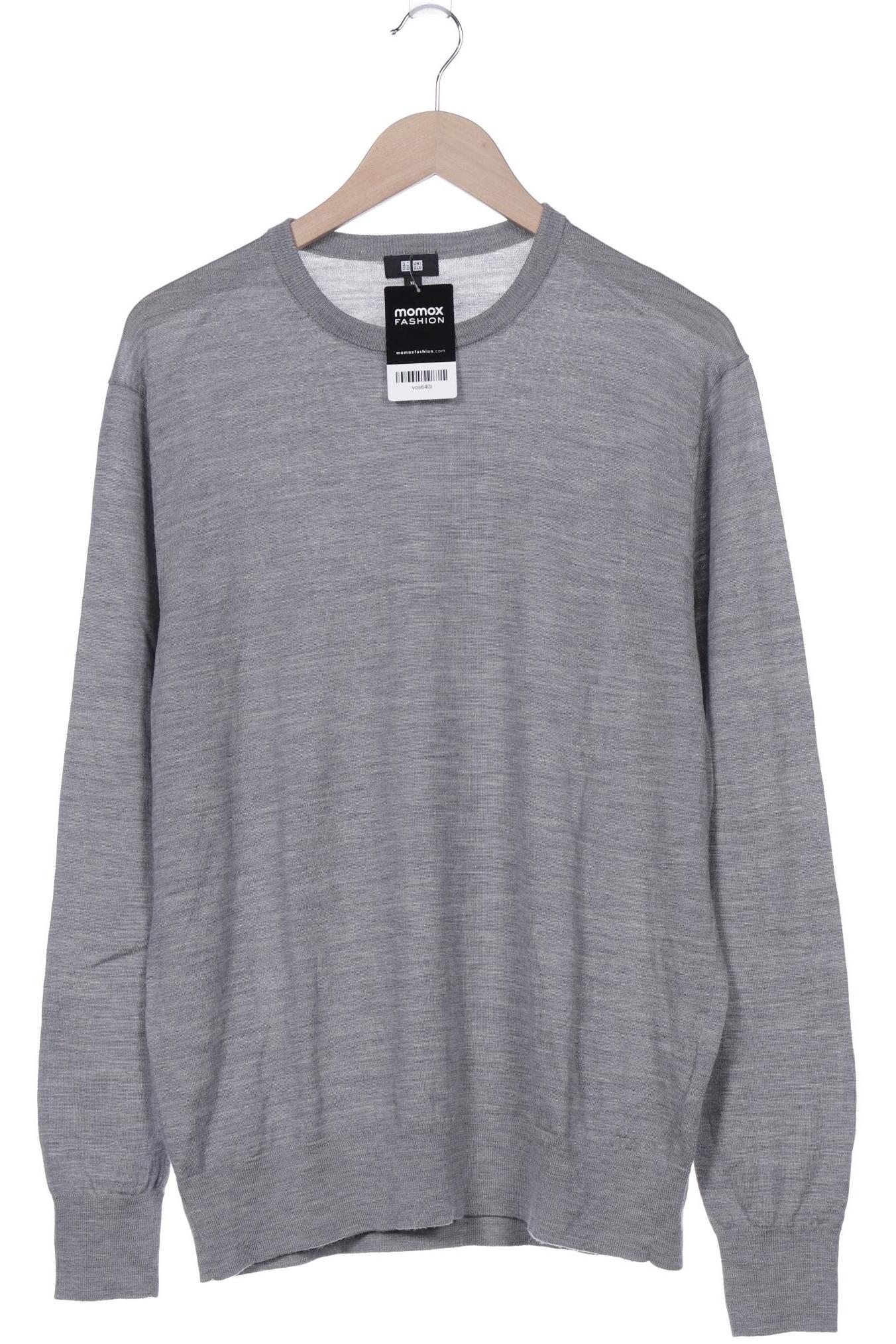 

uniqlo Herren Pullover, grau, Gr. 54