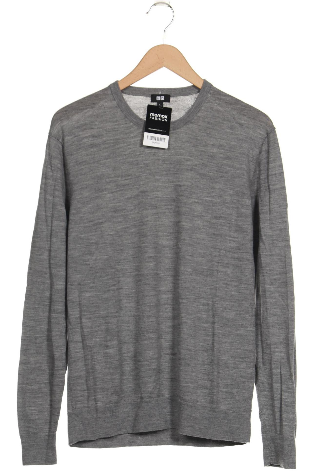 

uniqlo Herren Pullover, grau, Gr. 52