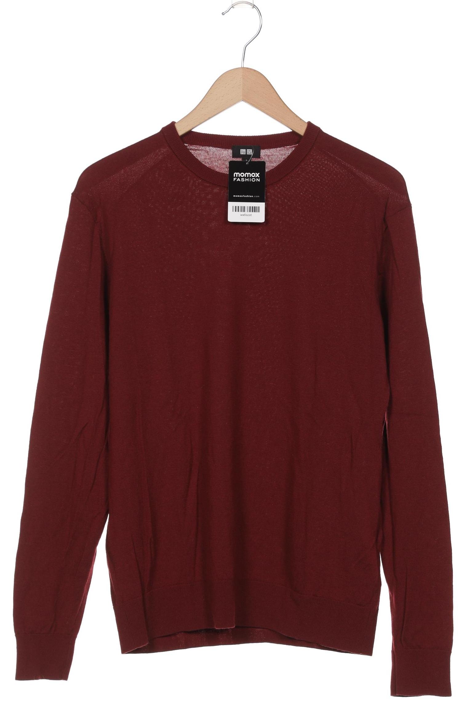 

uniqlo Herren Pullover, bordeaux, Gr. 52