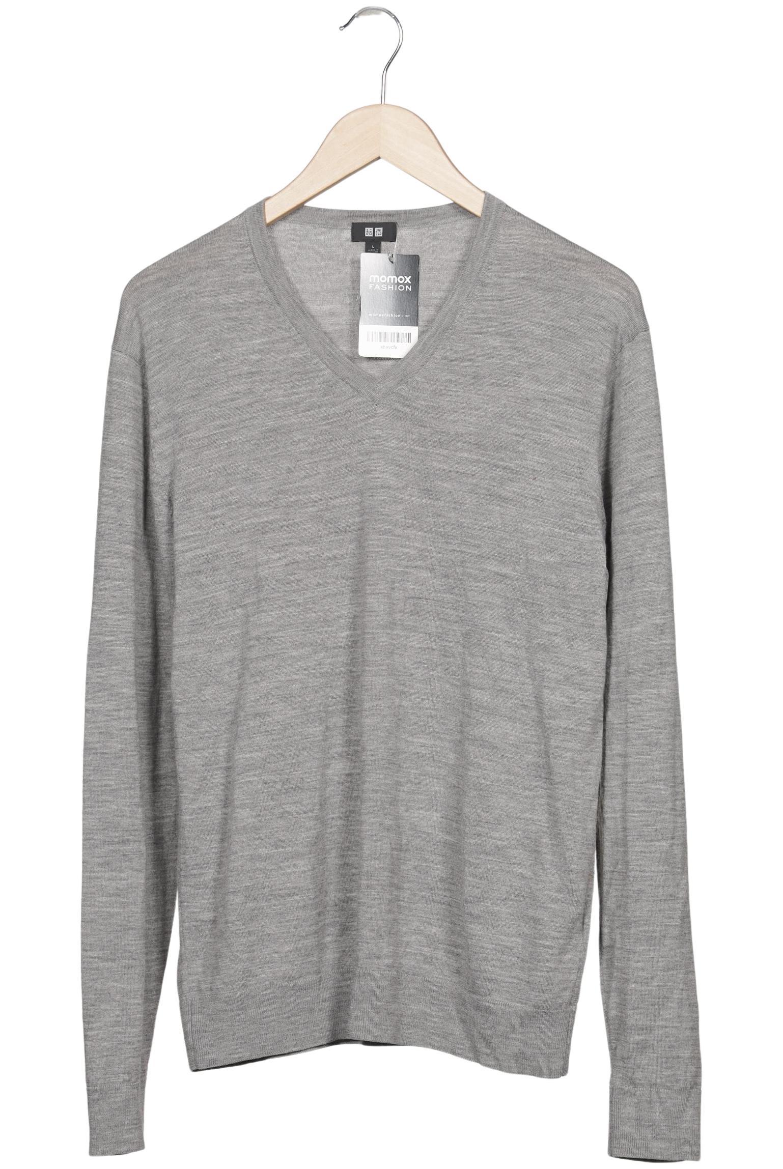 

uniqlo Herren Pullover, grau, Gr. 52