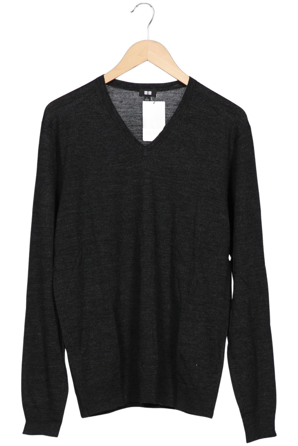 

uniqlo Herren Pullover, grau, Gr. 52