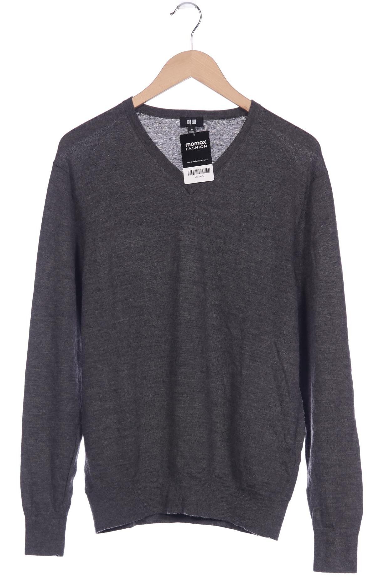 

uniqlo Herren Pullover, grau, Gr. 48