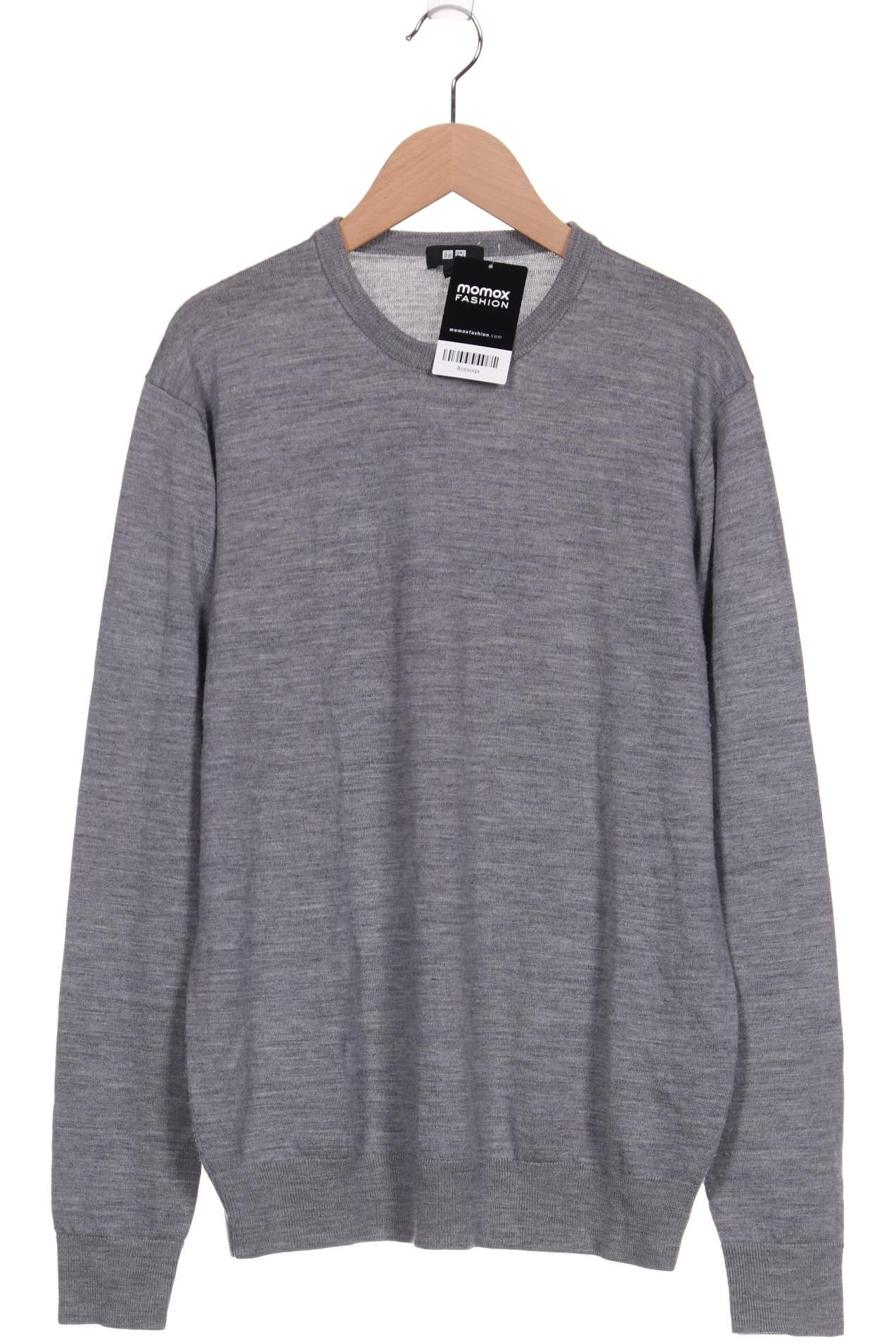 

uniqlo Herren Pullover, grau, Gr. 48