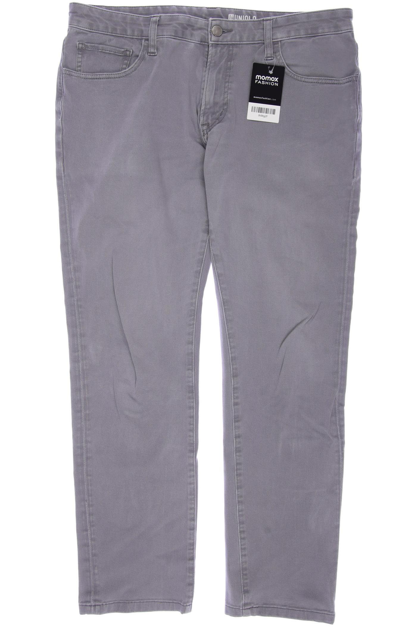 

uniqlo Herren Stoffhose, grau, Gr. 35