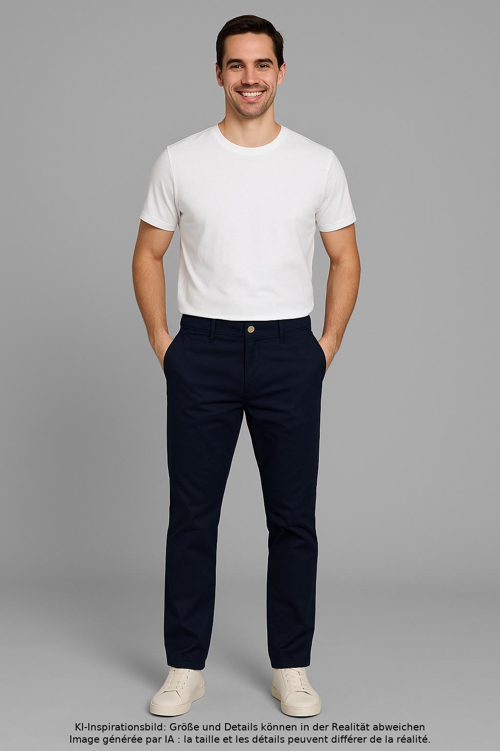 

uniqlo Herren Stoffhose, marineblau, Gr. 33