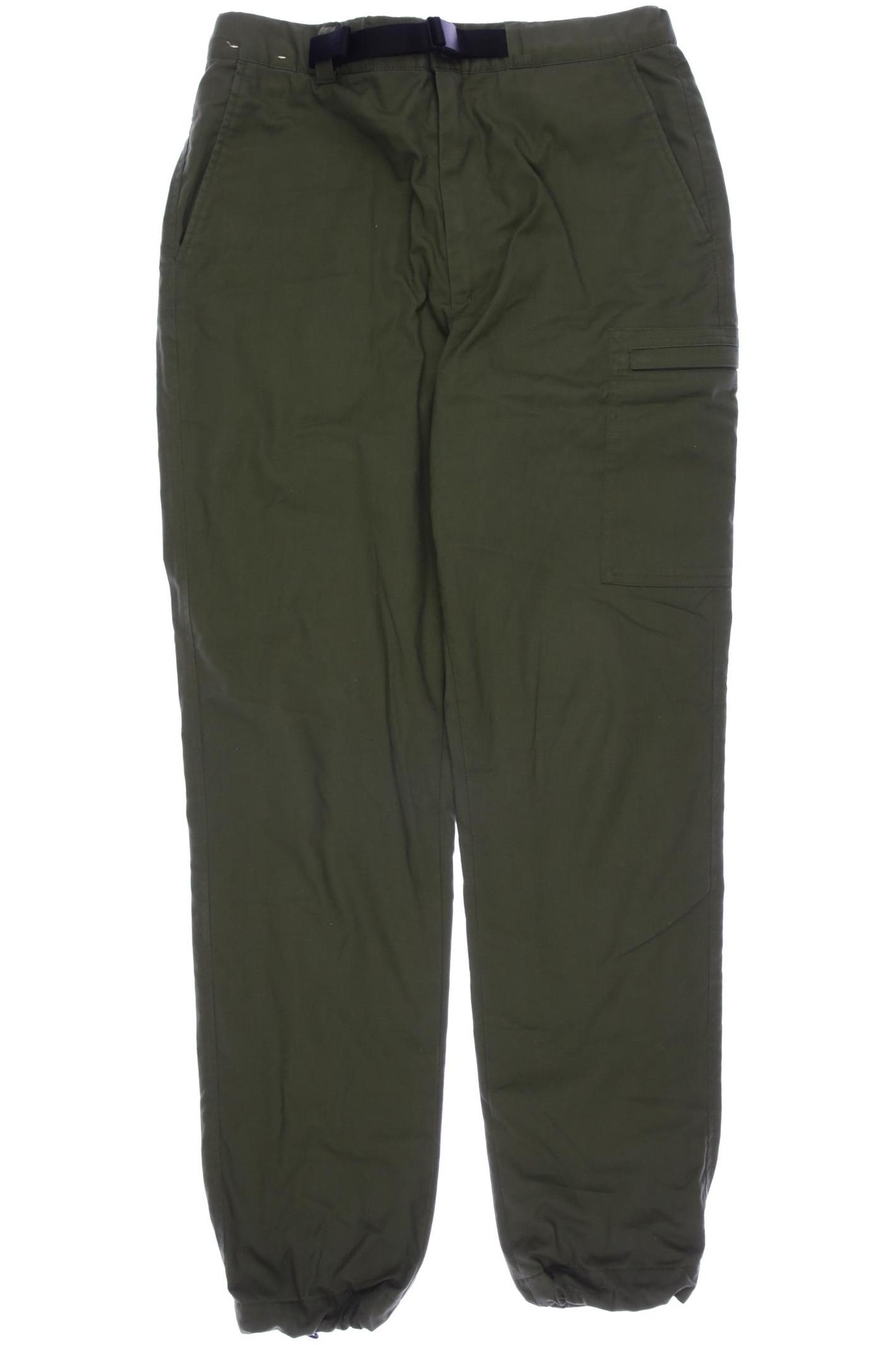 Thumbnail - uniqlo Herren Stoffhose, grün, Gr. 0