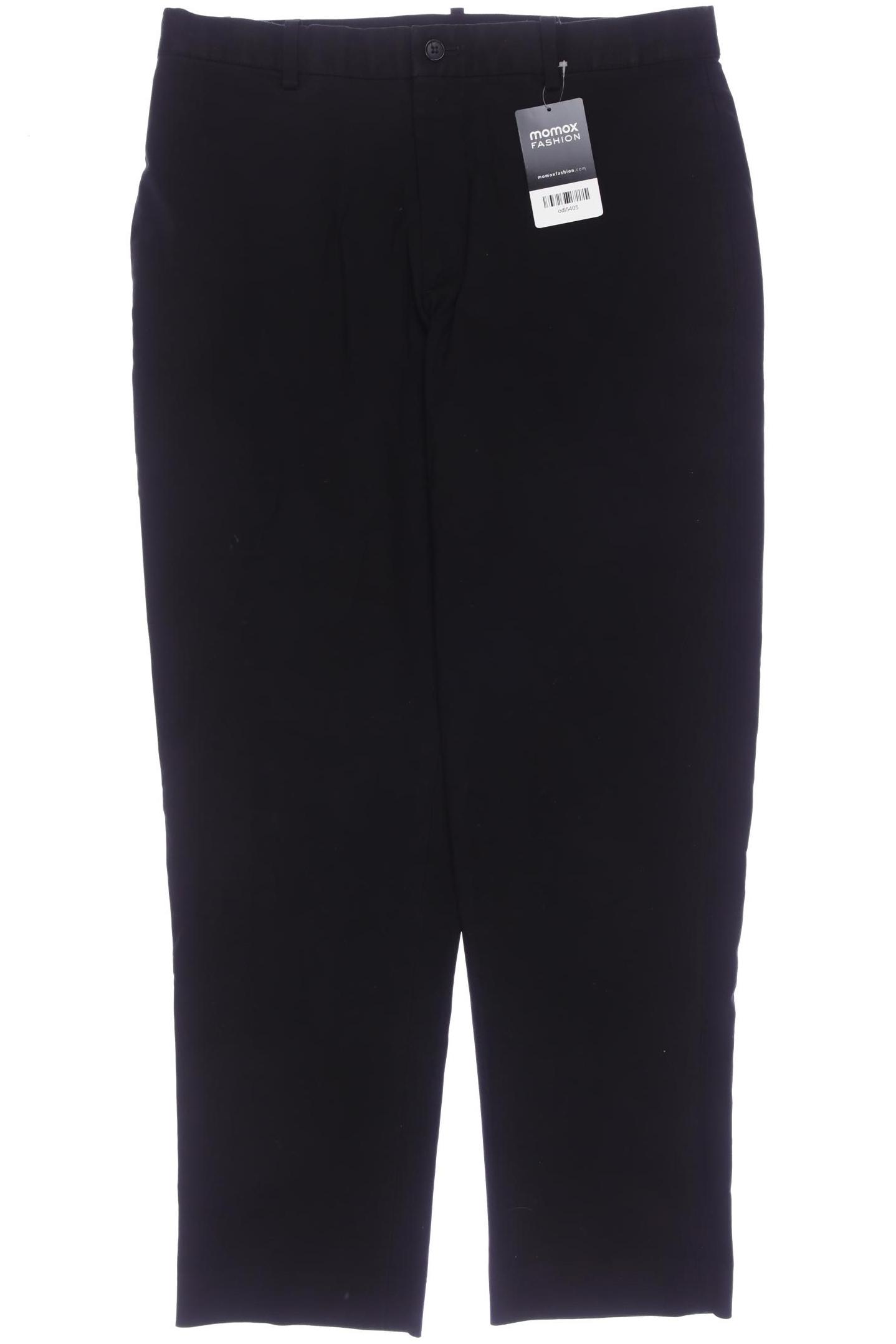 

uniqlo Herren Stoffhose, schwarz, Gr. 30