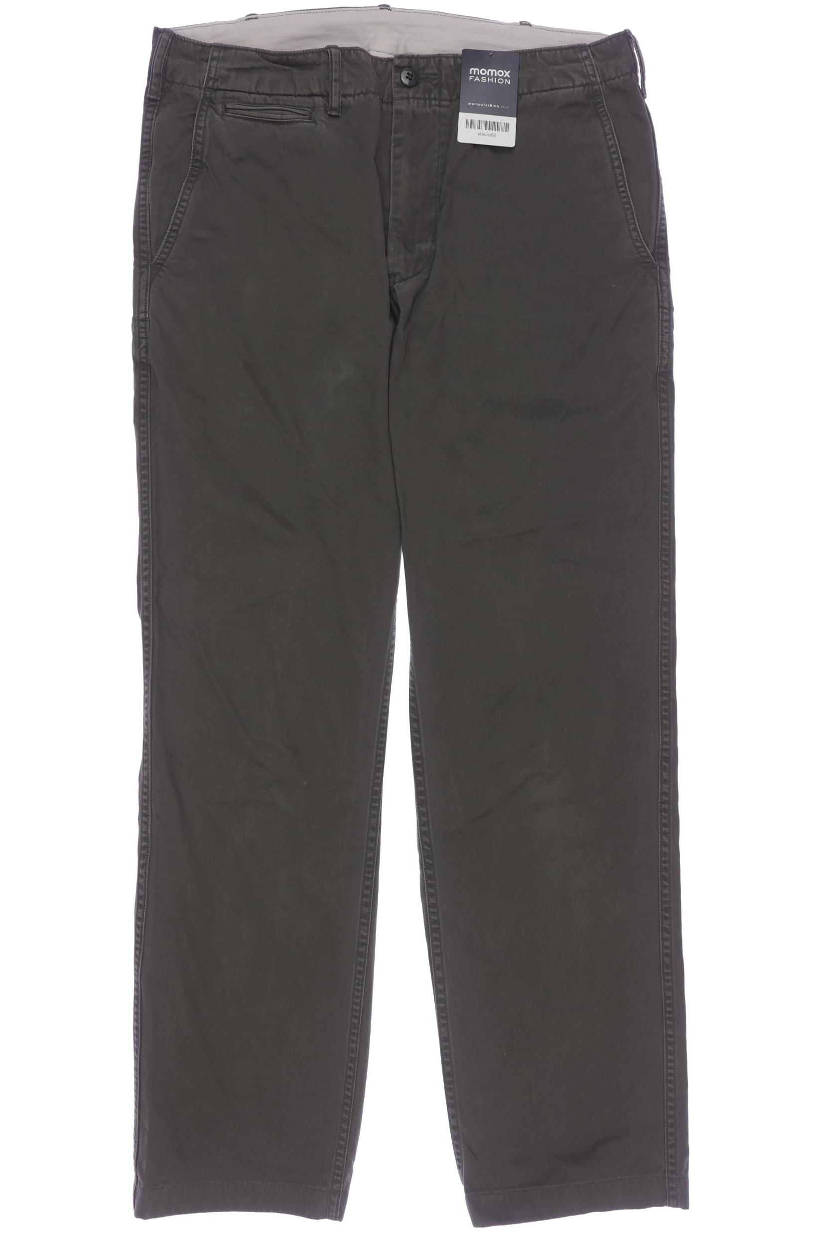 

uniqlo Herren Stoffhose, grün, Gr. 34