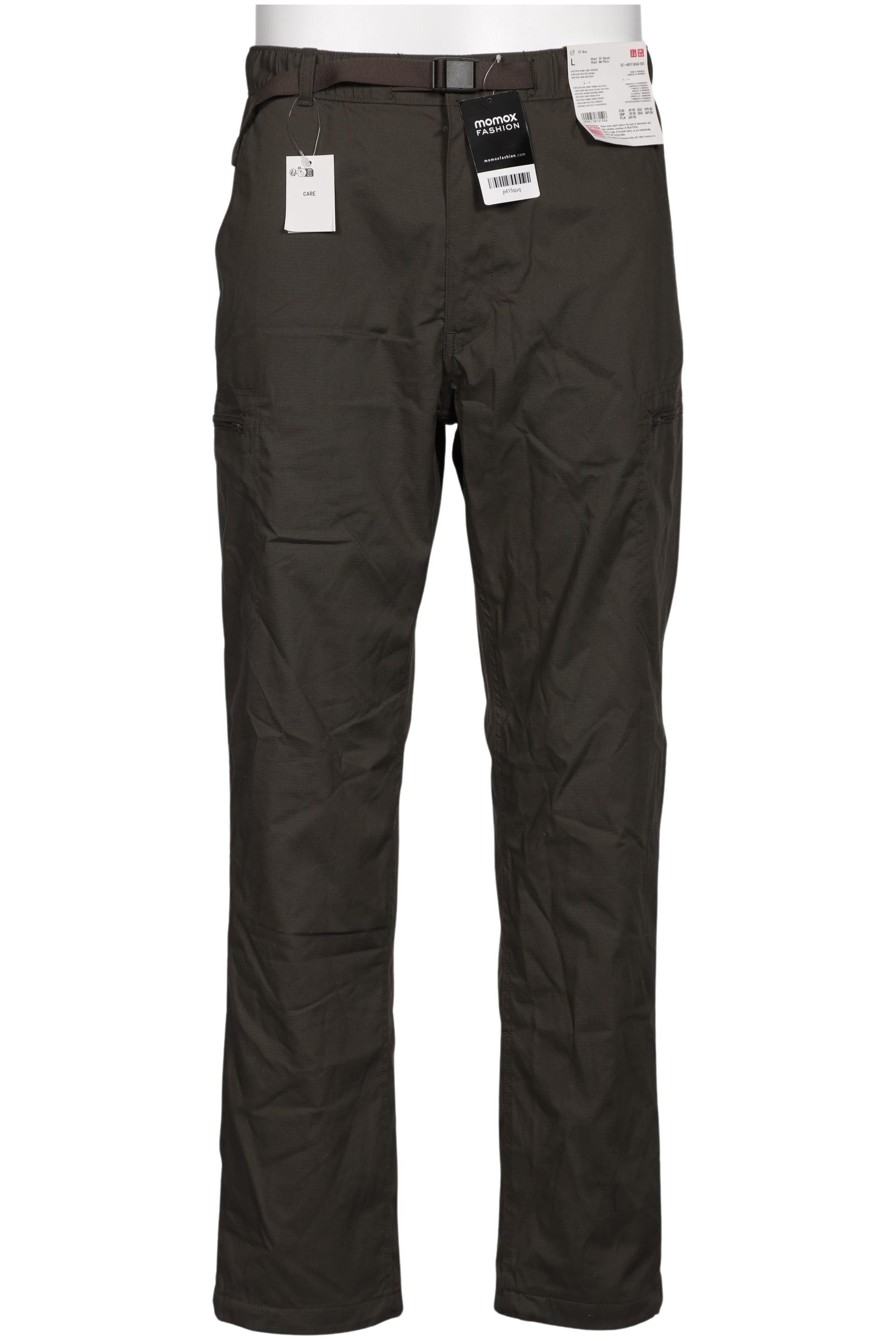 Thumbnail - uniqlo Herren Stoffhose, braun, Gr. 33