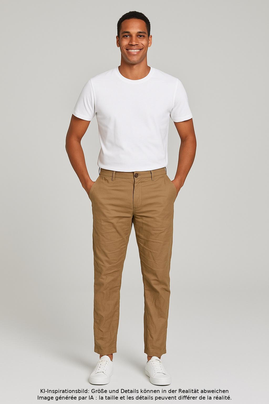 

uniqlo Herren Stoffhose, braun, Gr. 0