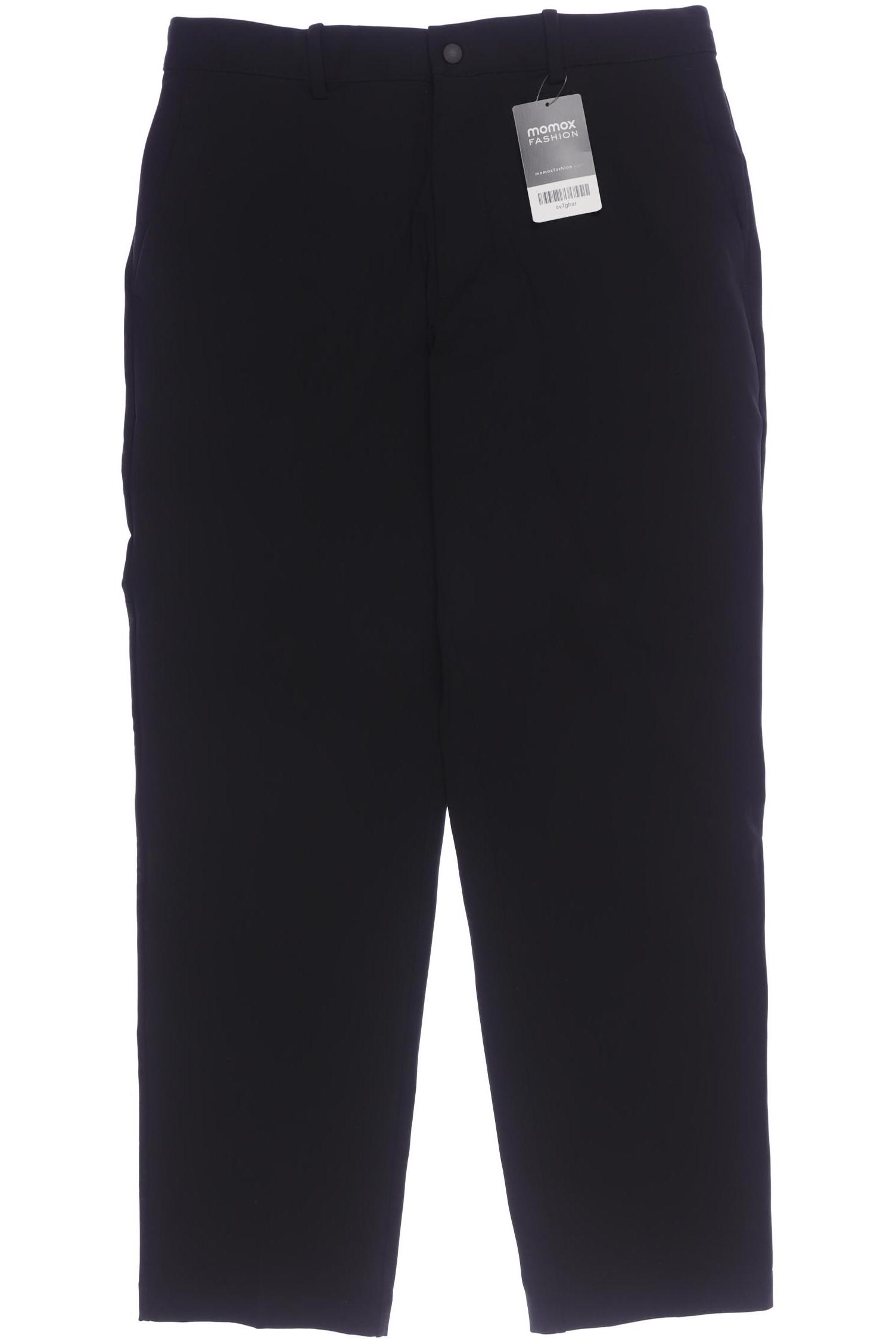 

uniqlo Herren Stoffhose, schwarz, Gr. 30