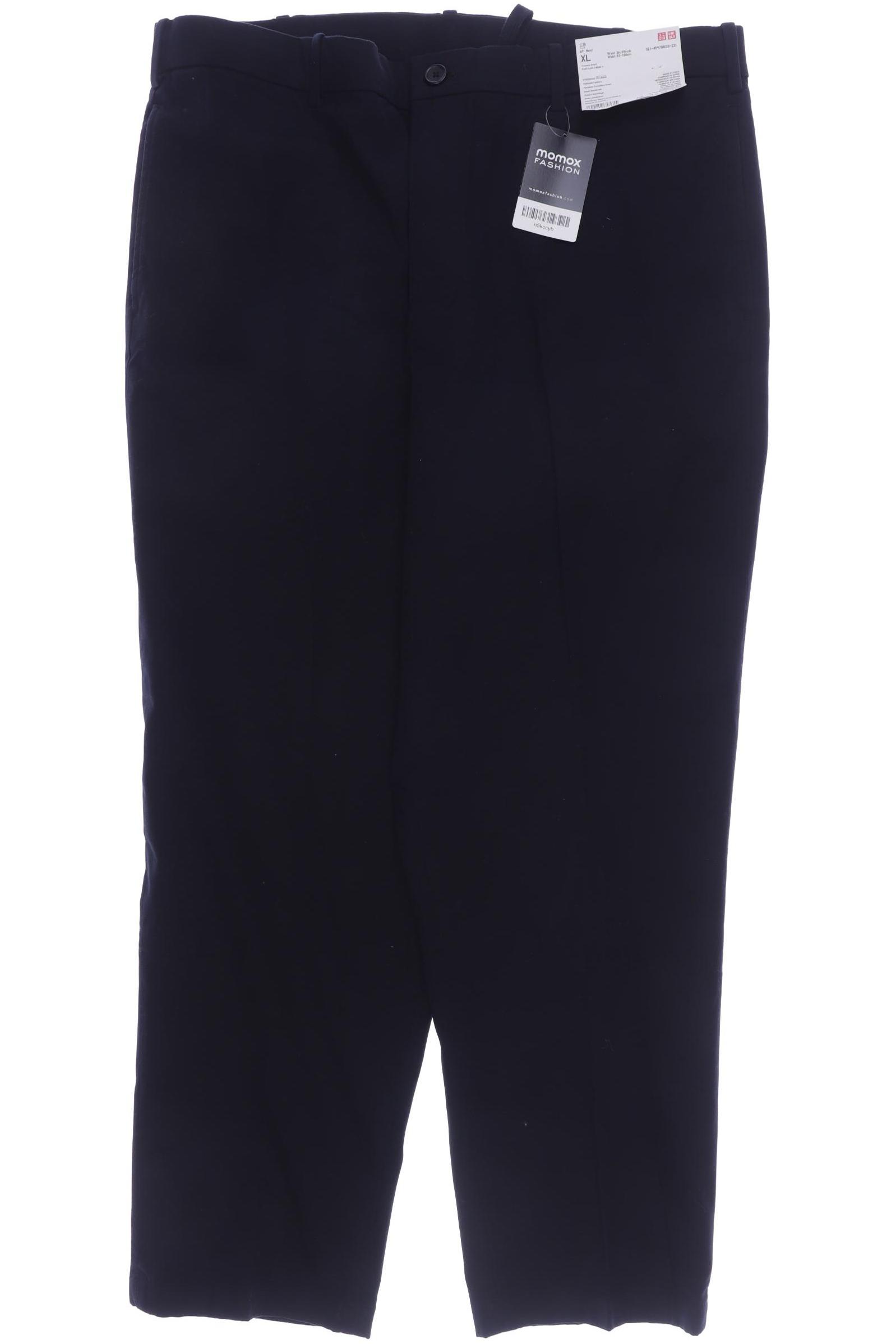 

uniqlo Herren Stoffhose, schwarz, Gr. 54