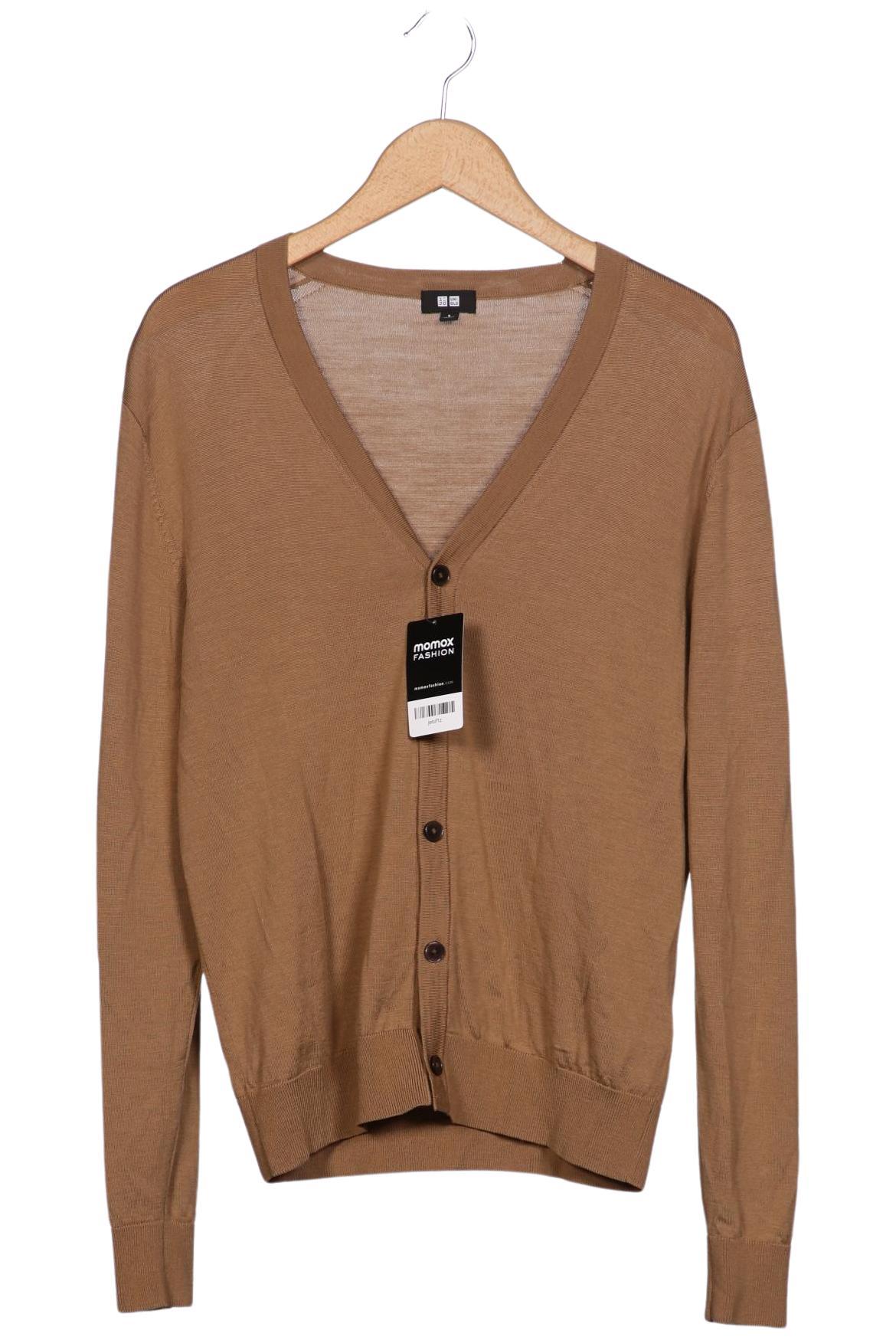 

uniqlo Herren Strickjacke, braun, Gr. 46