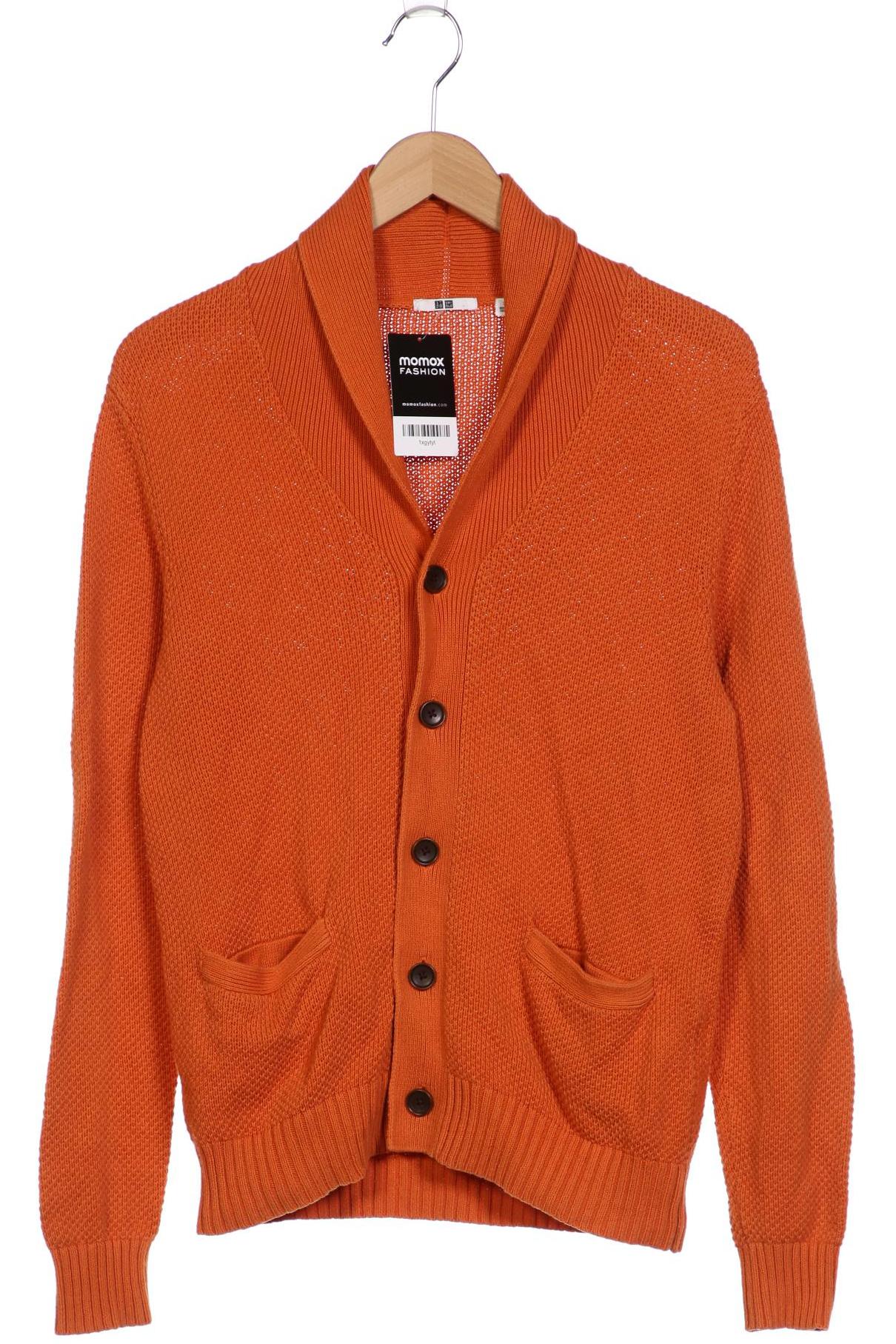 

uniqlo Herren Strickjacke, orange, Gr. 46