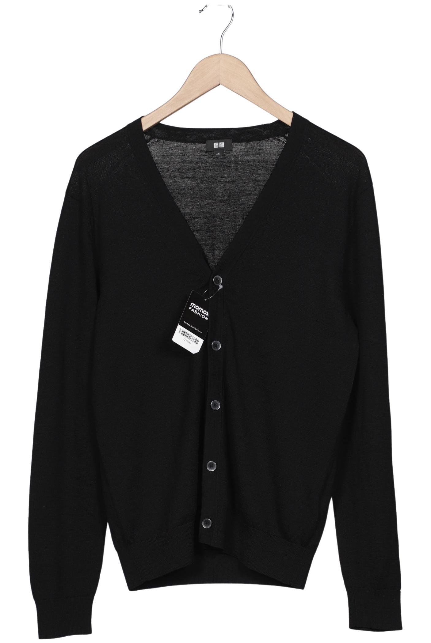 

uniqlo Herren Strickjacke, schwarz, Gr. 48