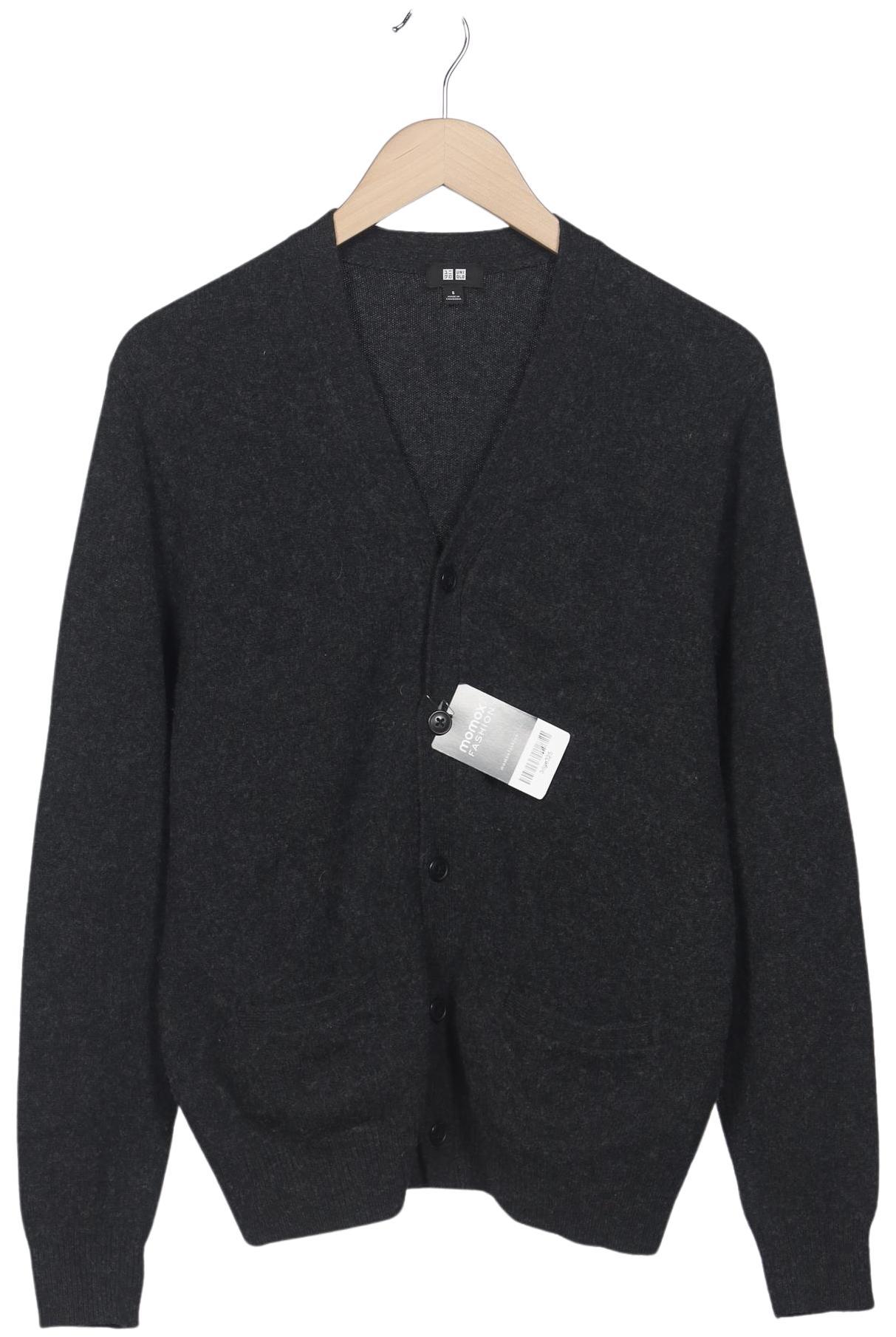 

uniqlo Herren Strickjacke, grau, Gr. 46