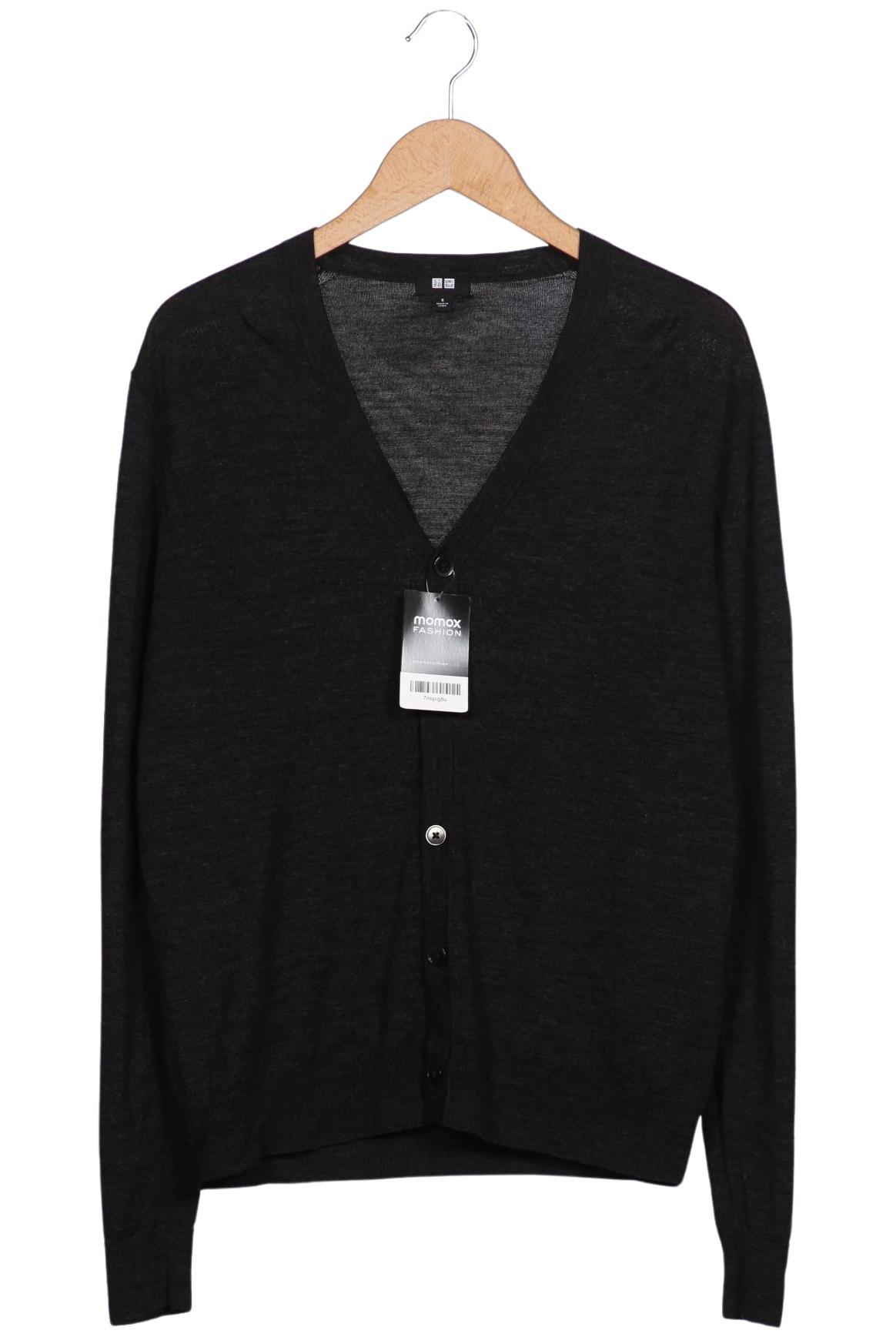 

uniqlo Herren Strickjacke, grau, Gr. 46