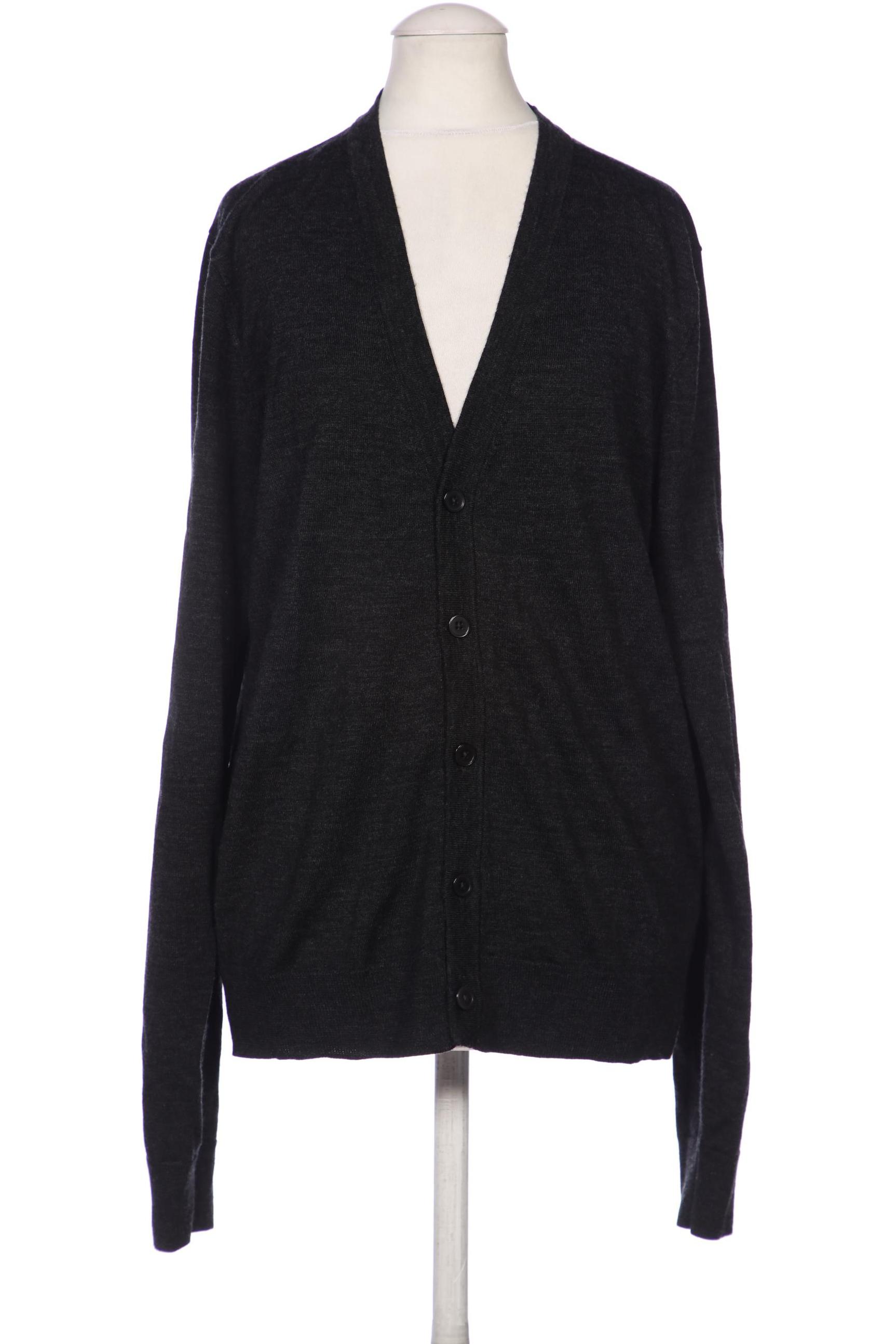 

uniqlo Herren Strickjacke, grau, Gr. 46