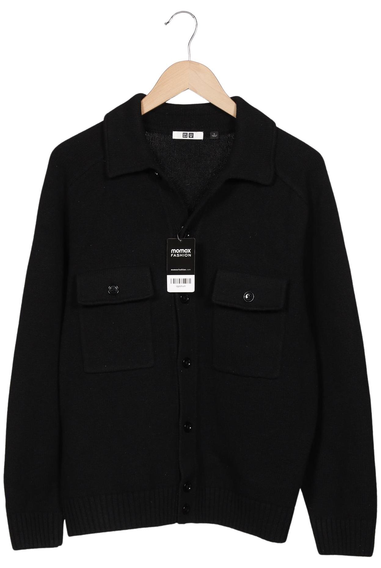 

uniqlo Herren Strickjacke, schwarz, Gr. 52