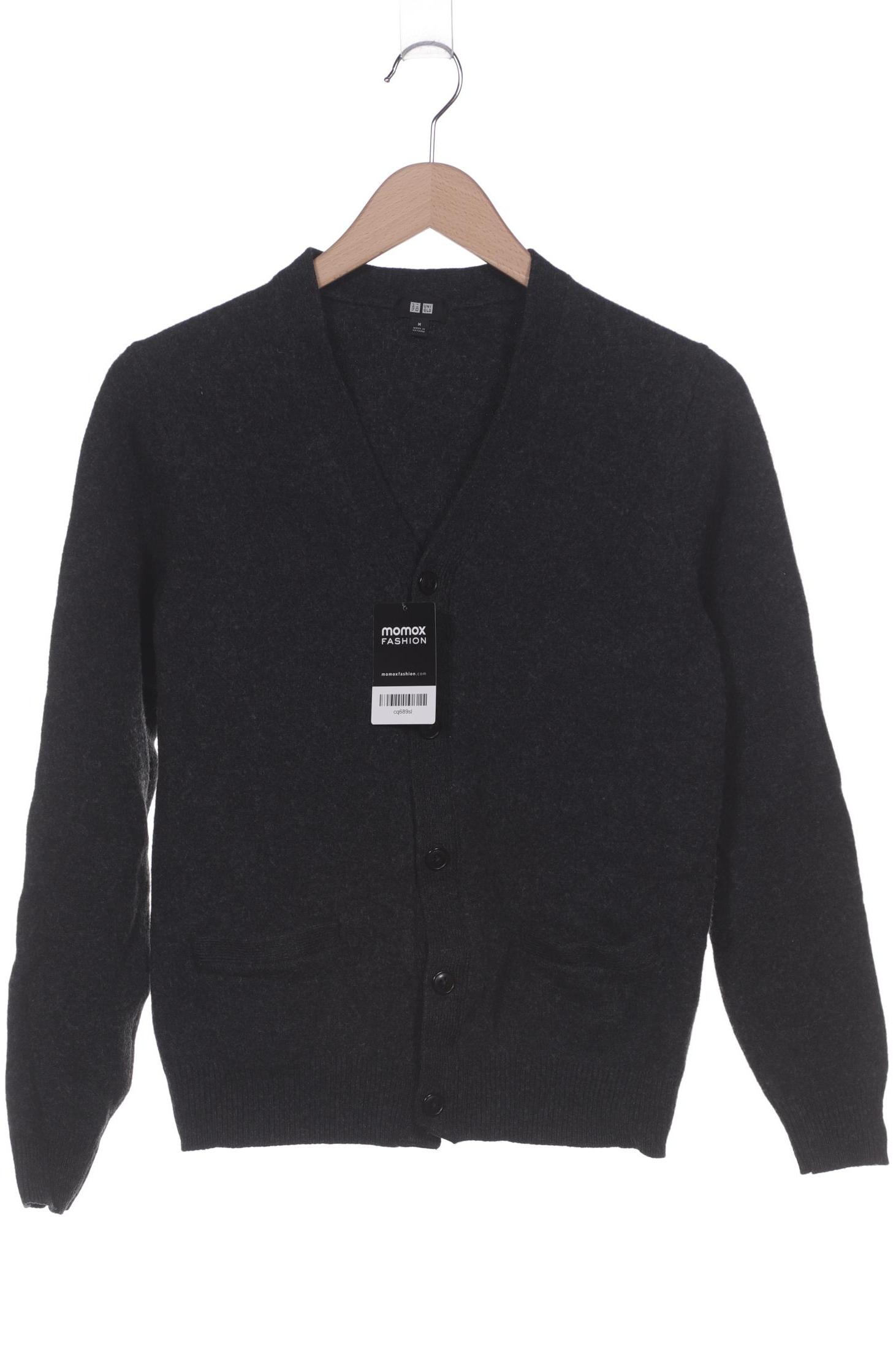 

uniqlo Herren Strickjacke, schwarz, Gr. 48