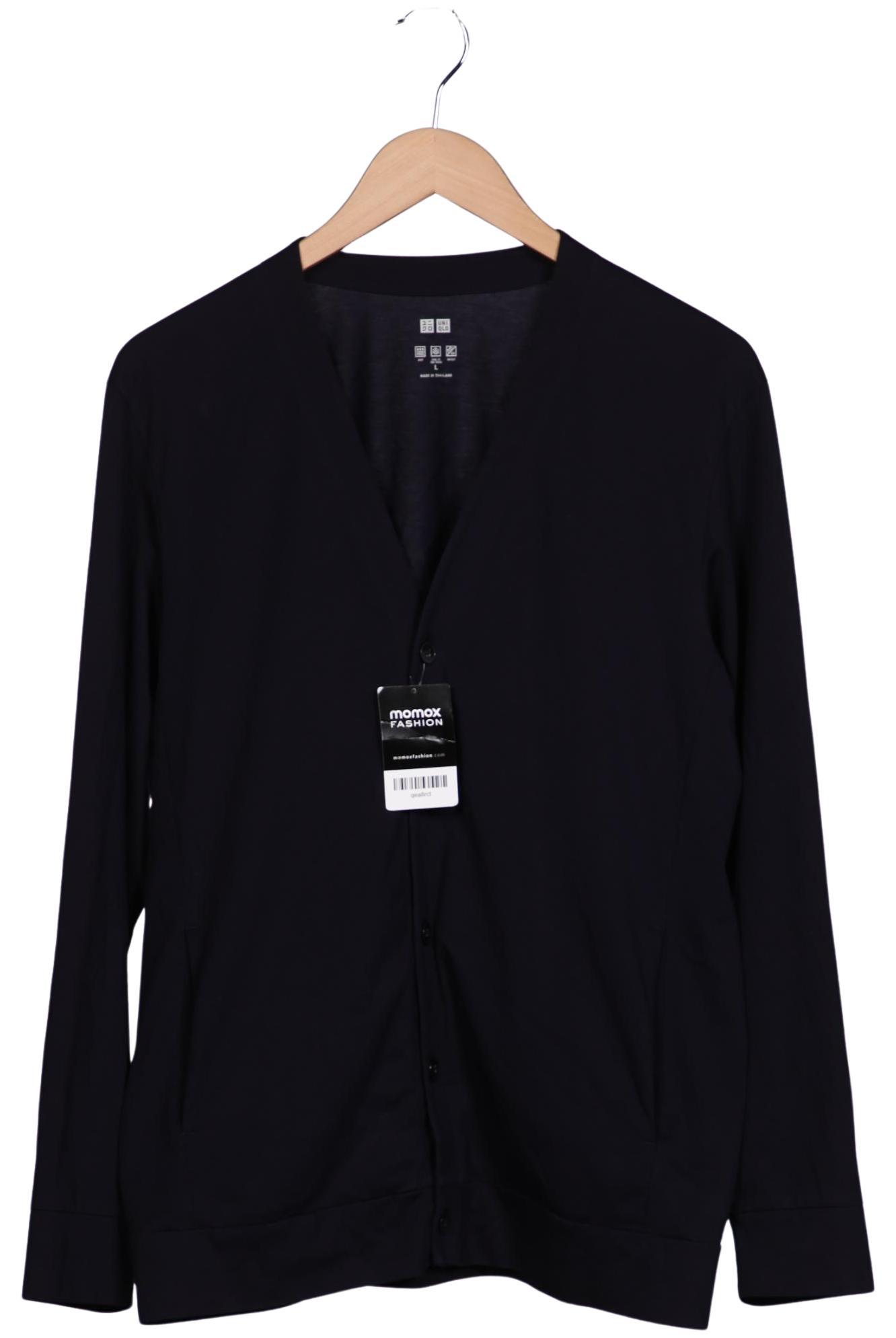 

uniqlo Herren Strickjacke, marineblau, Gr. 52